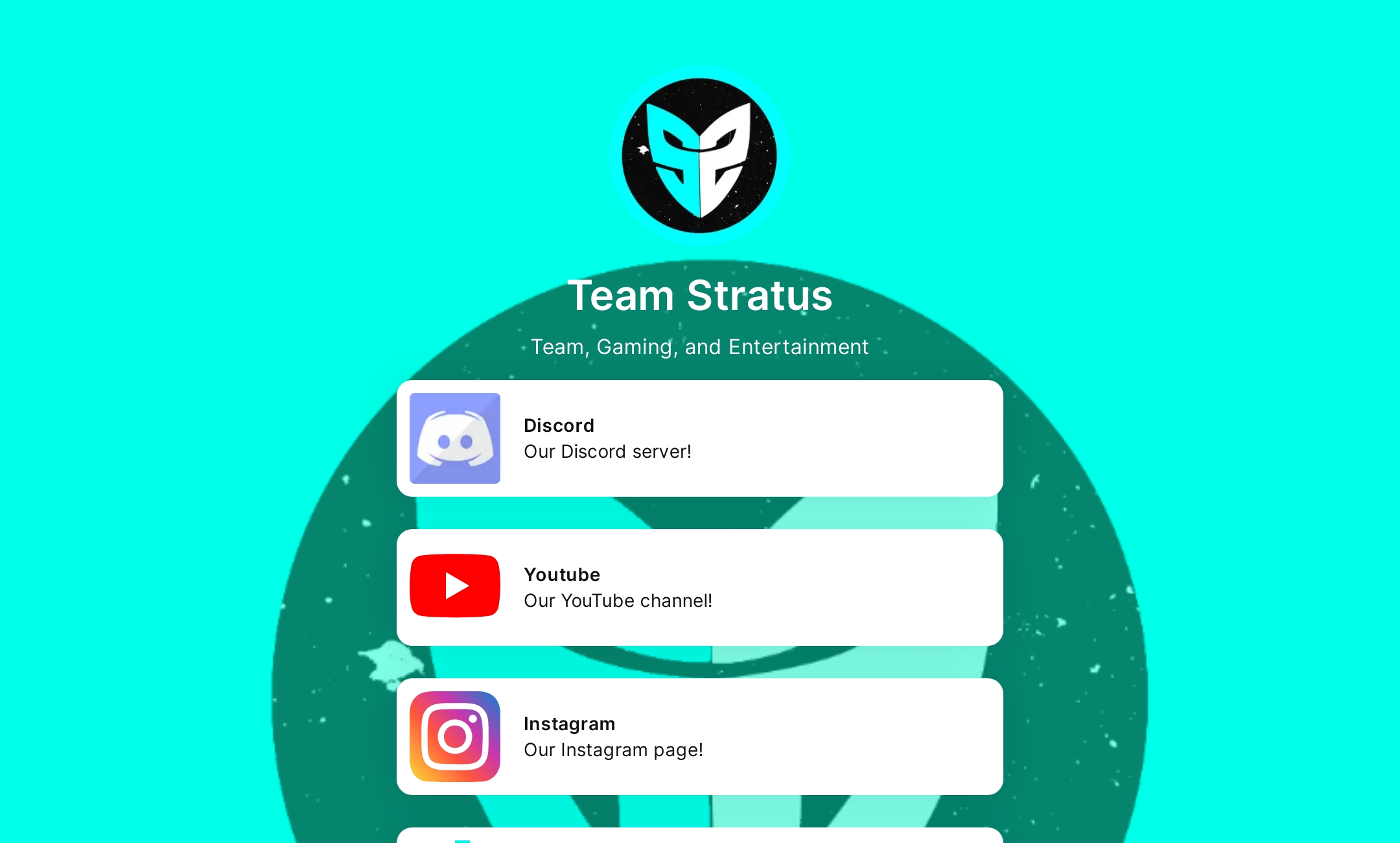 Team Stratus' Flowpage