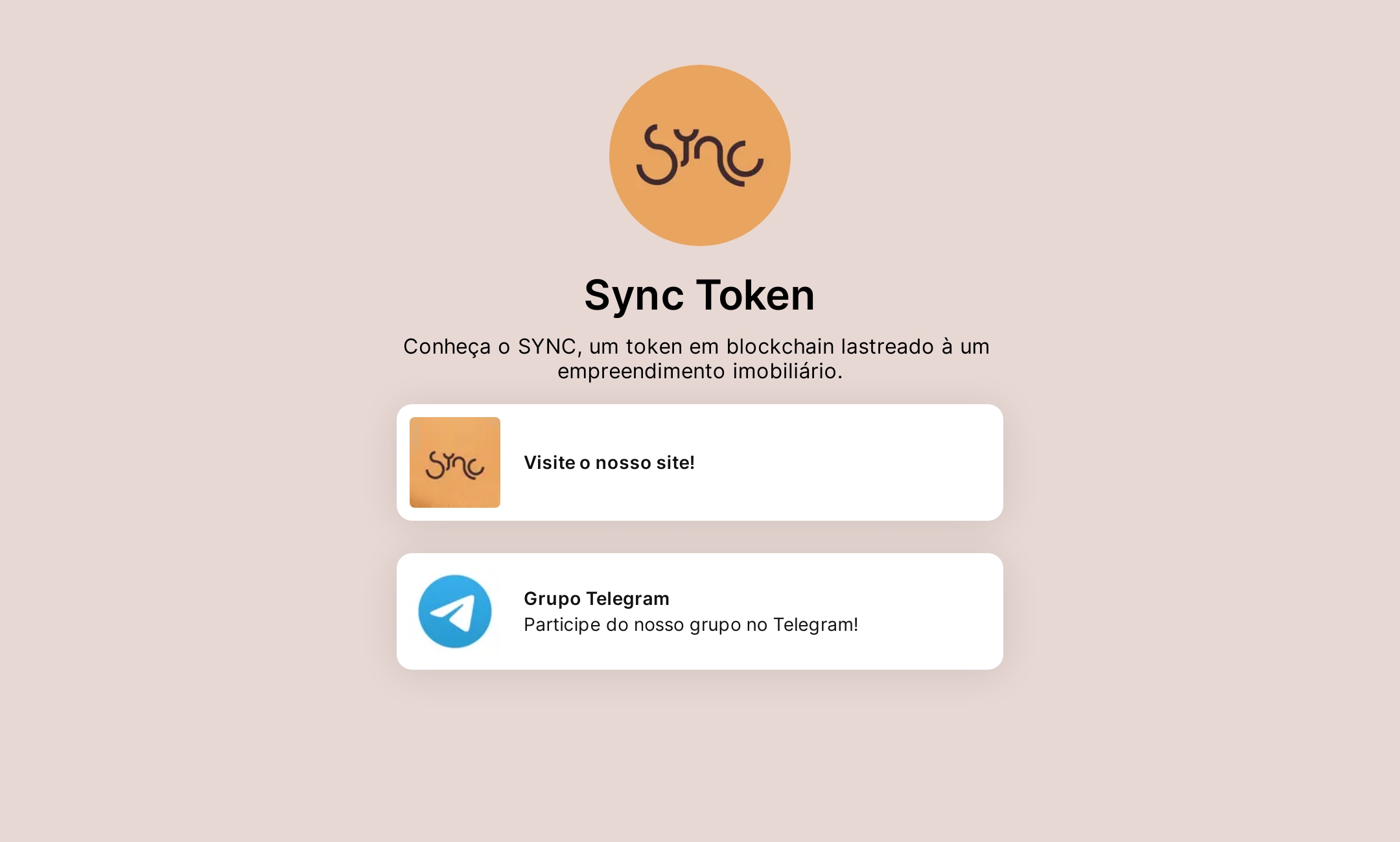 Sync Token's Flowpage
