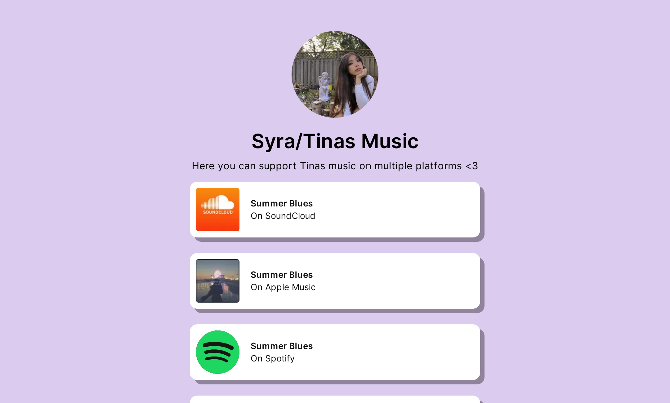 Syra/Tinas Music 's Flowpage