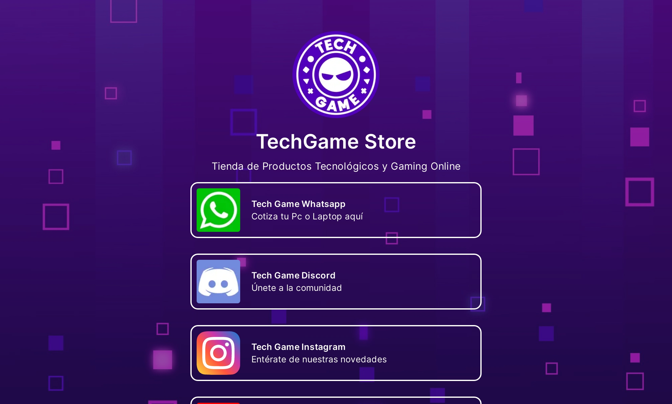 TechGame Store's Flowpage