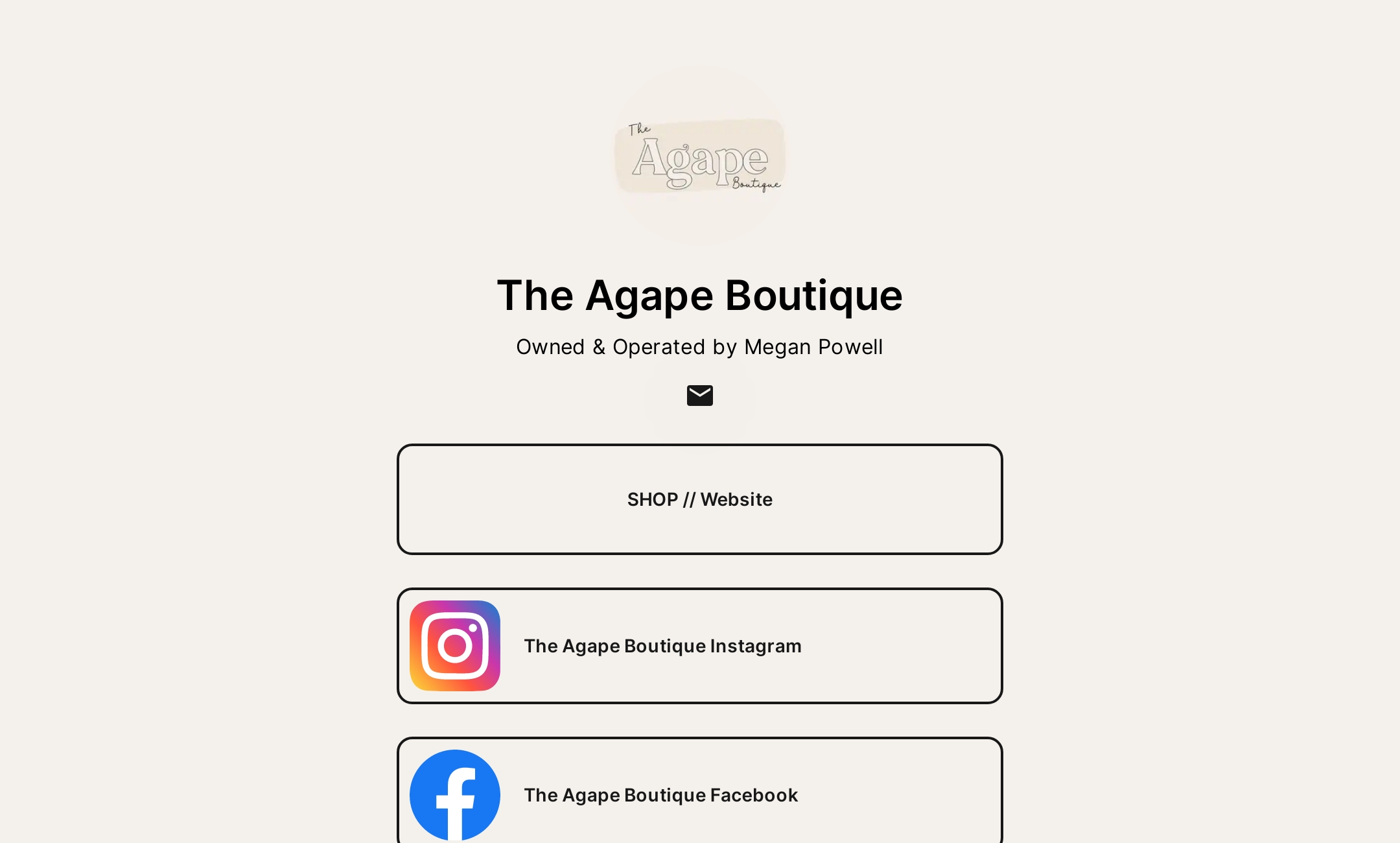 The Agape Boutique's Flowpage