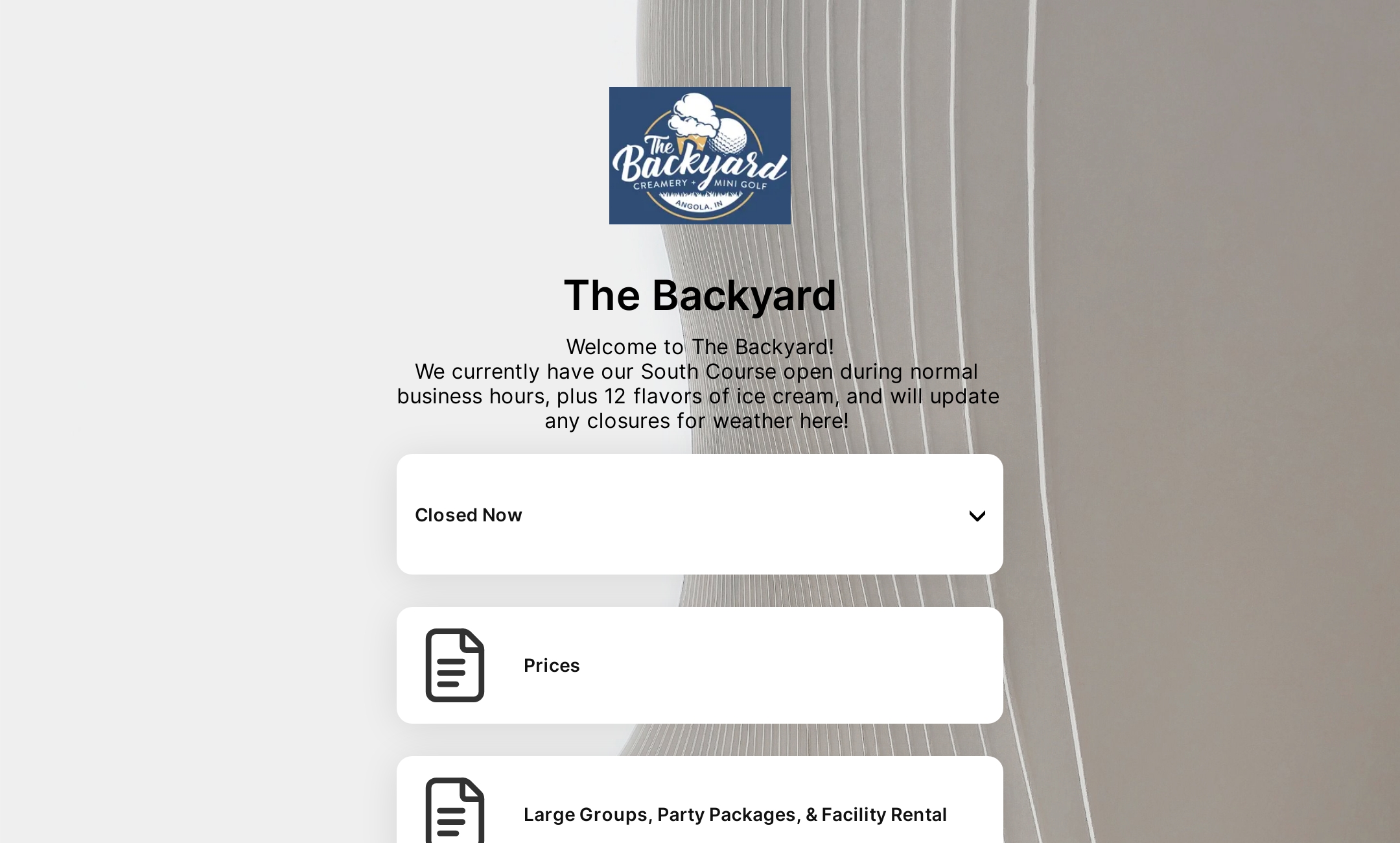 The Backyard's Flowpage