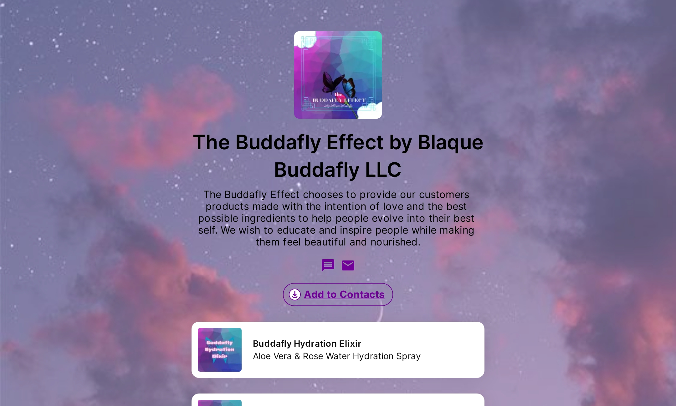 The Buddafly Effect by Blaque Buddafly LLC's Flowpage