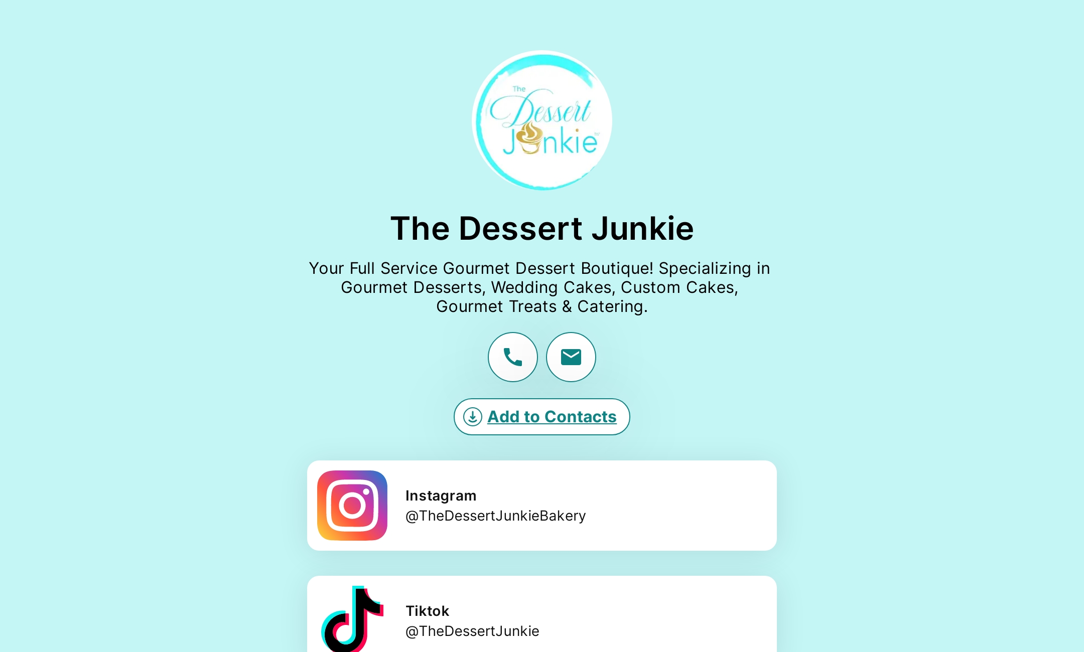 The Dessert Junkie 's Flowpage