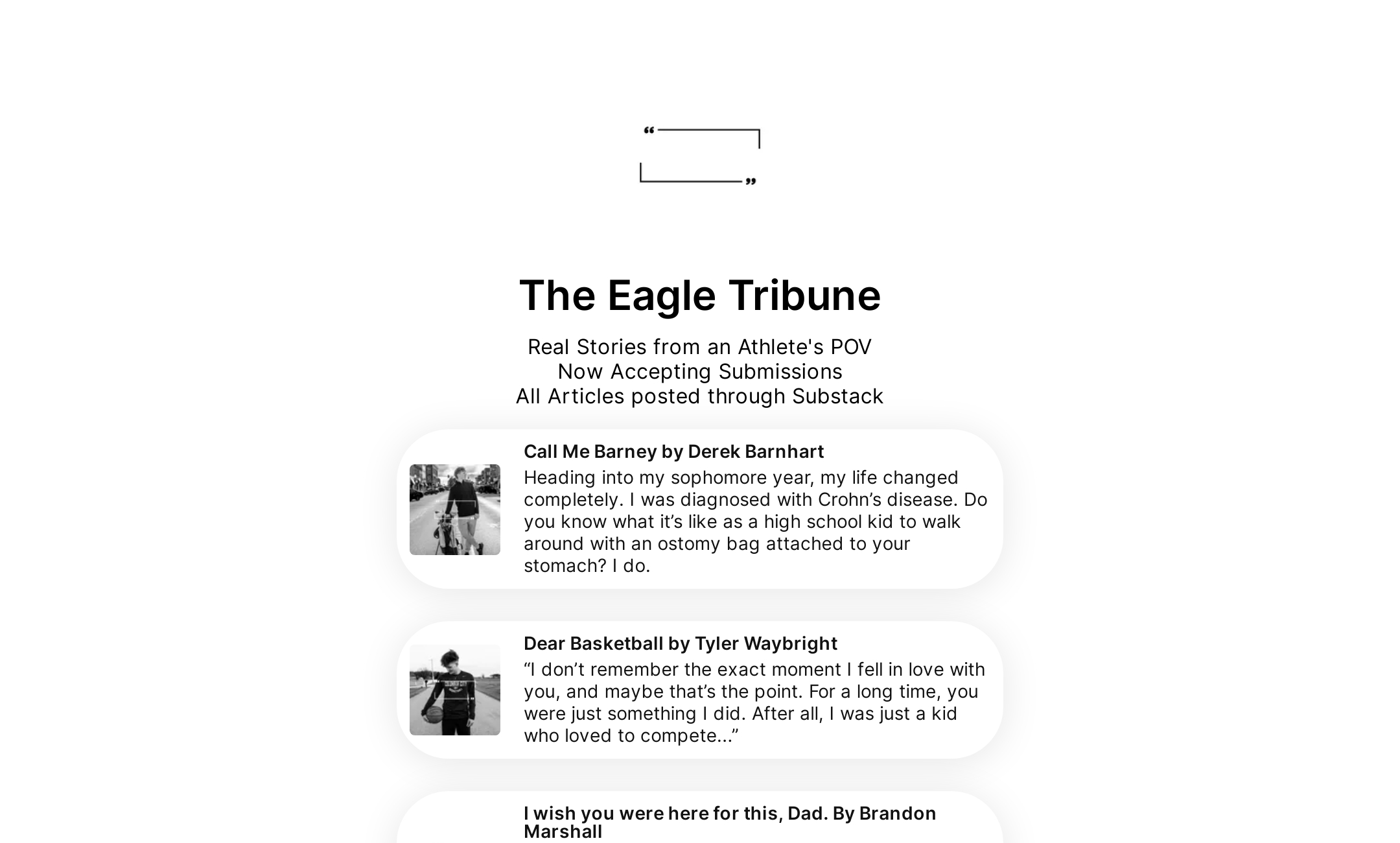 The Eagle Tribune's Flowpage