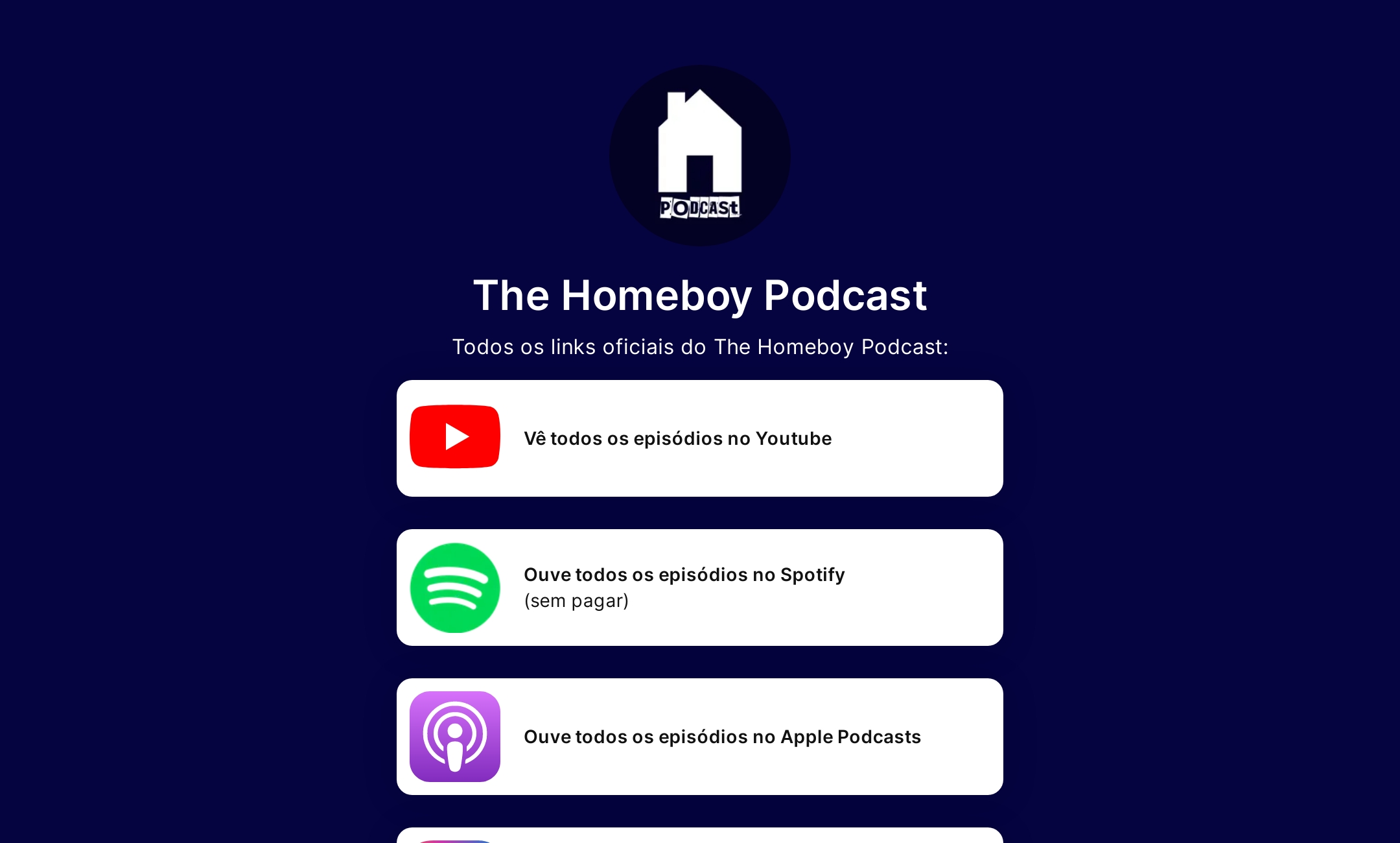 The Homeboy Podcast's Flowpage