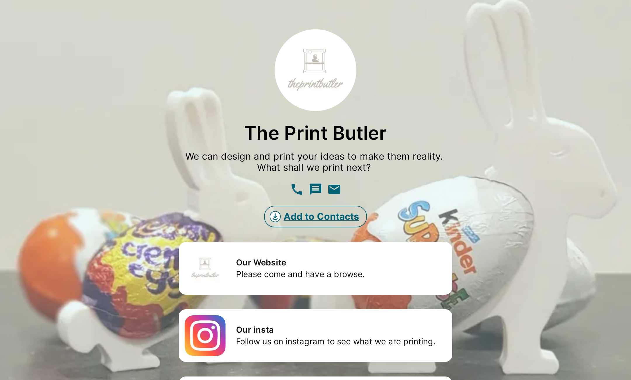The Print Butler's Flowpage
