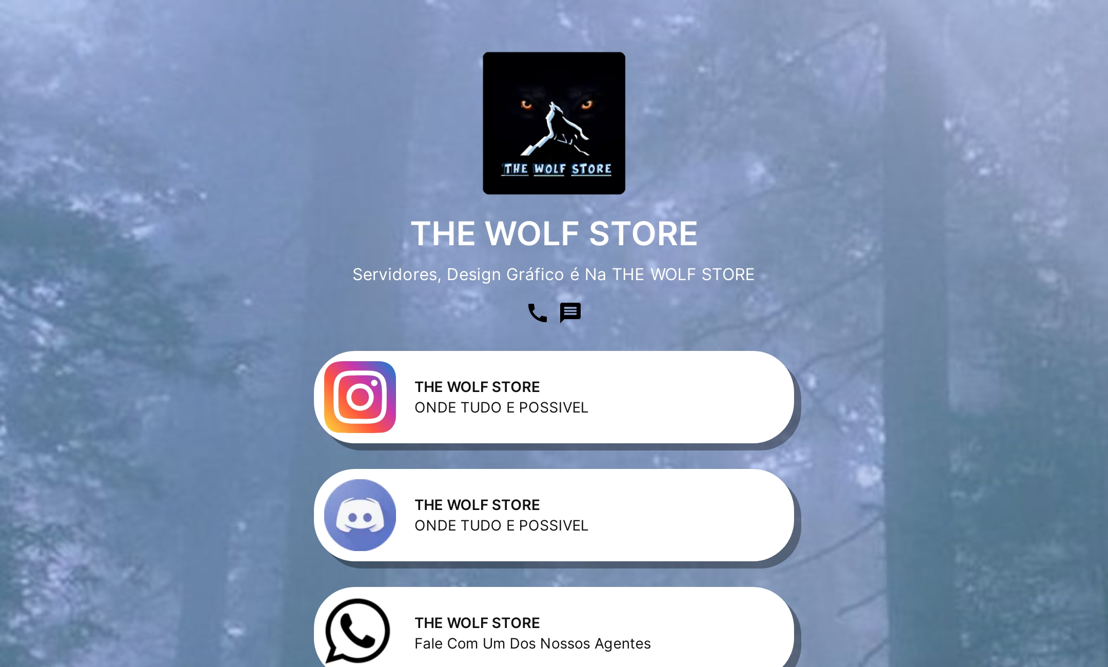 THE WOLF STORE's Flowpage