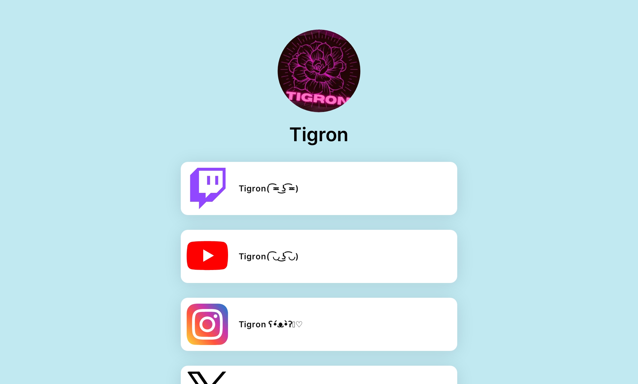 Tigron's Flowpage
