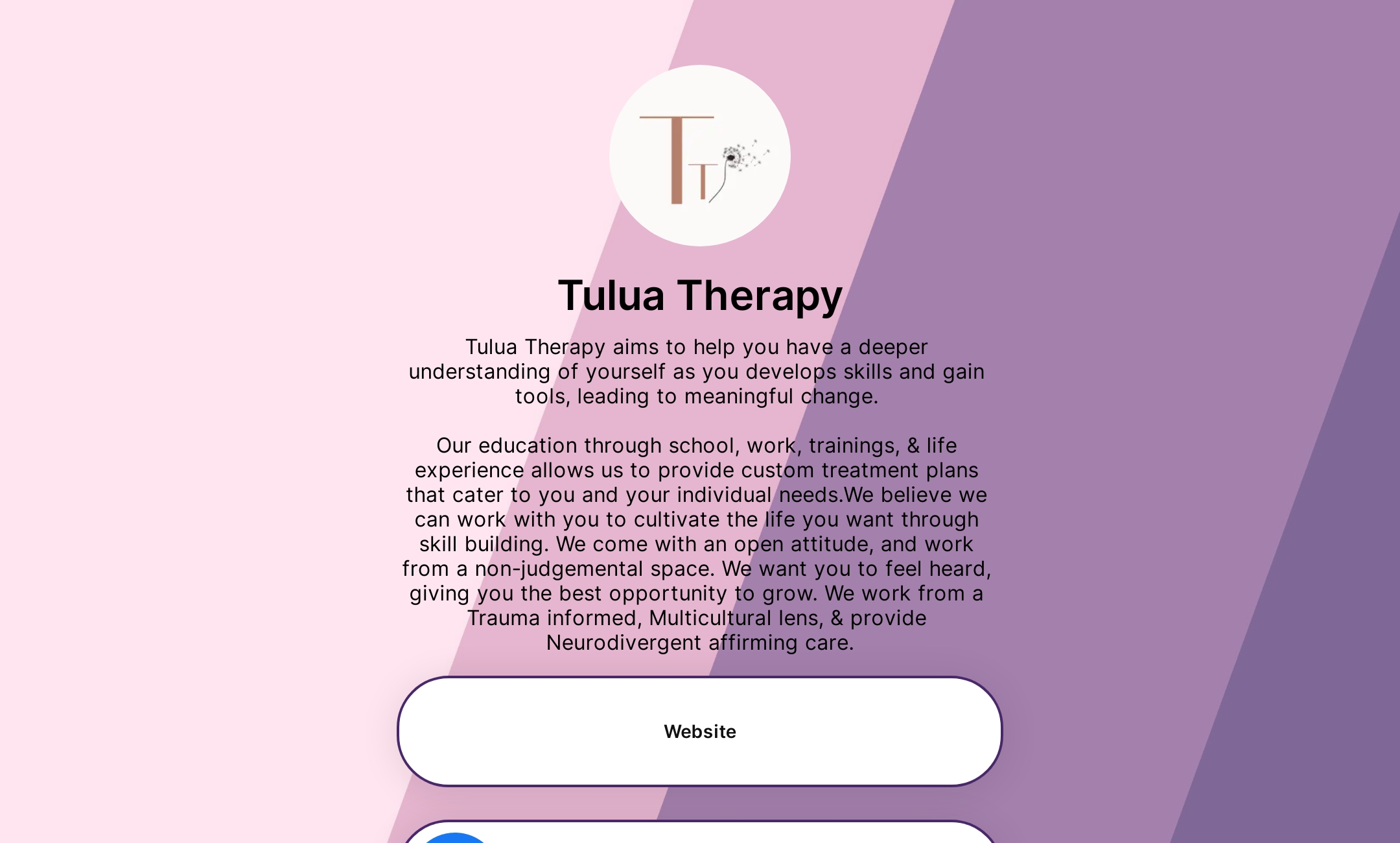 Tulua Therapy's Flowpage