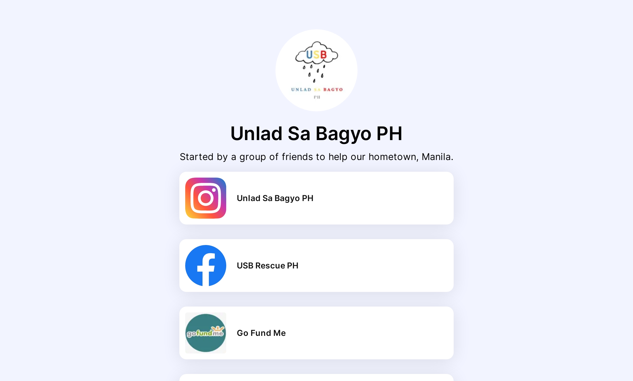 Unlad Sa Bagyo PH's Flowpage