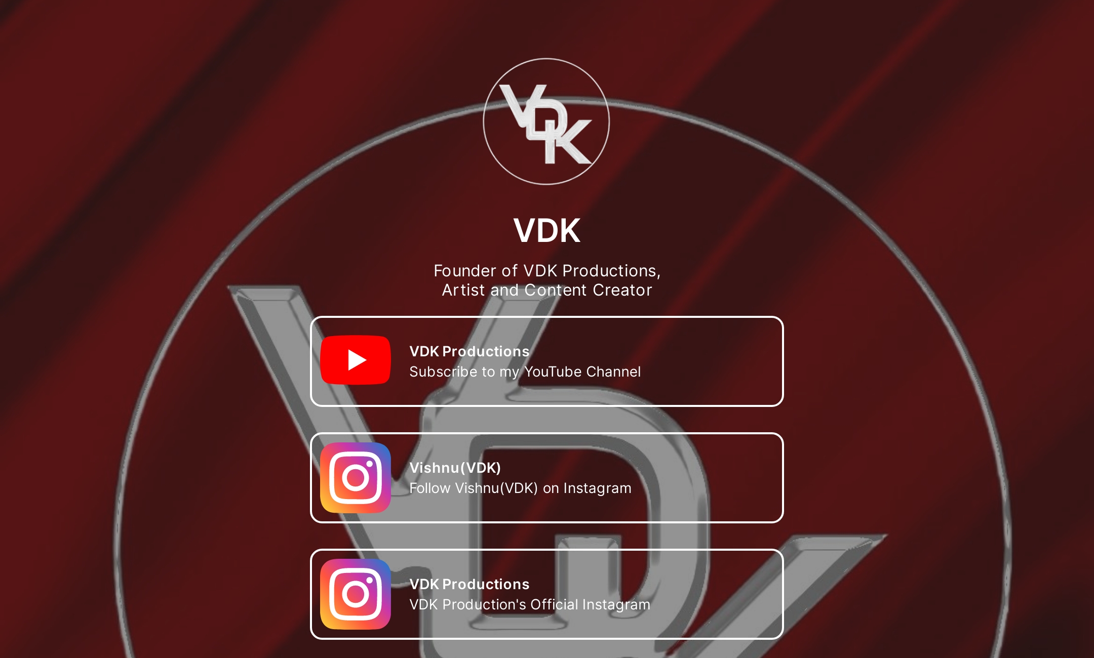 VDK's Flowpage