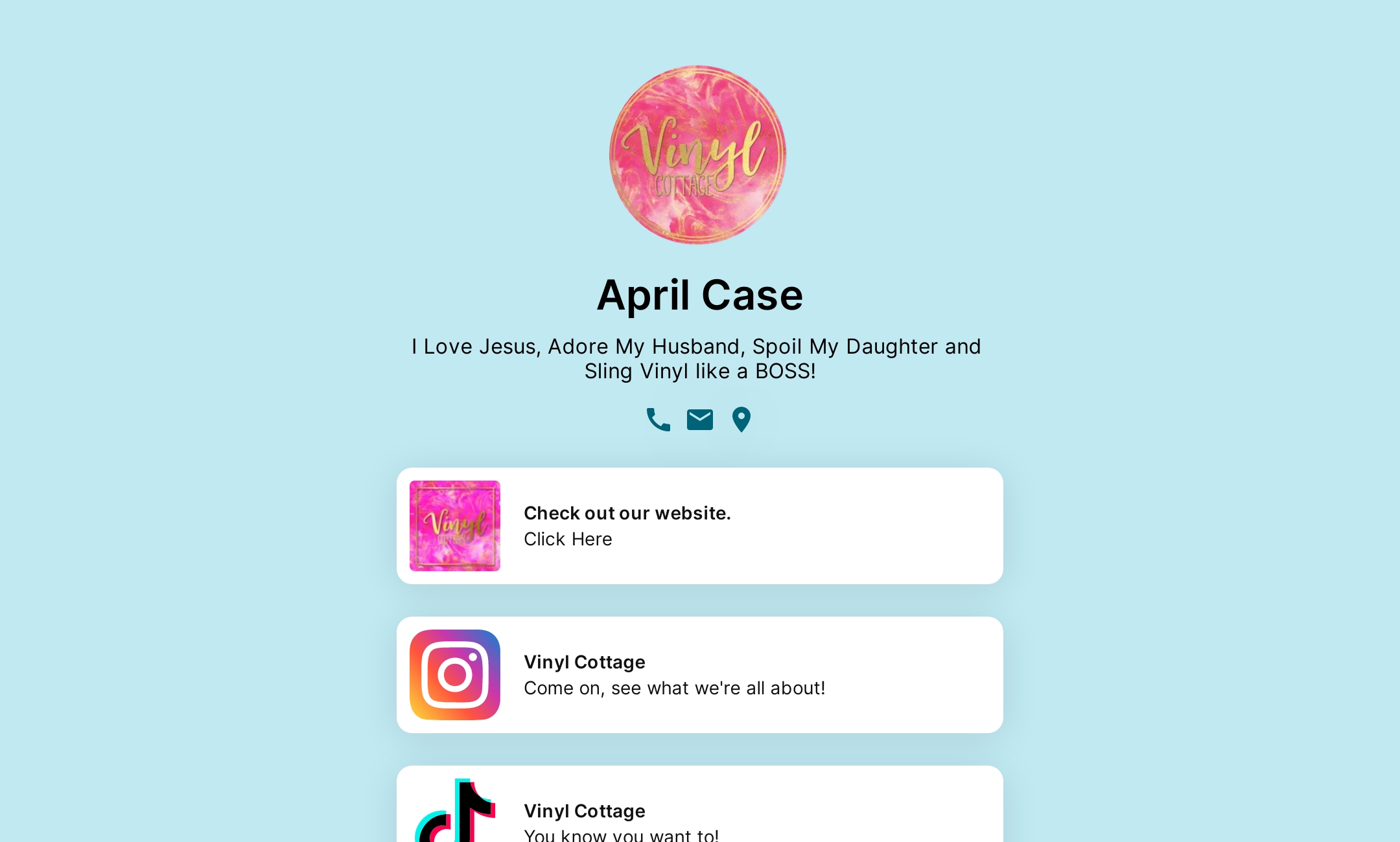 April Case's Flowpage