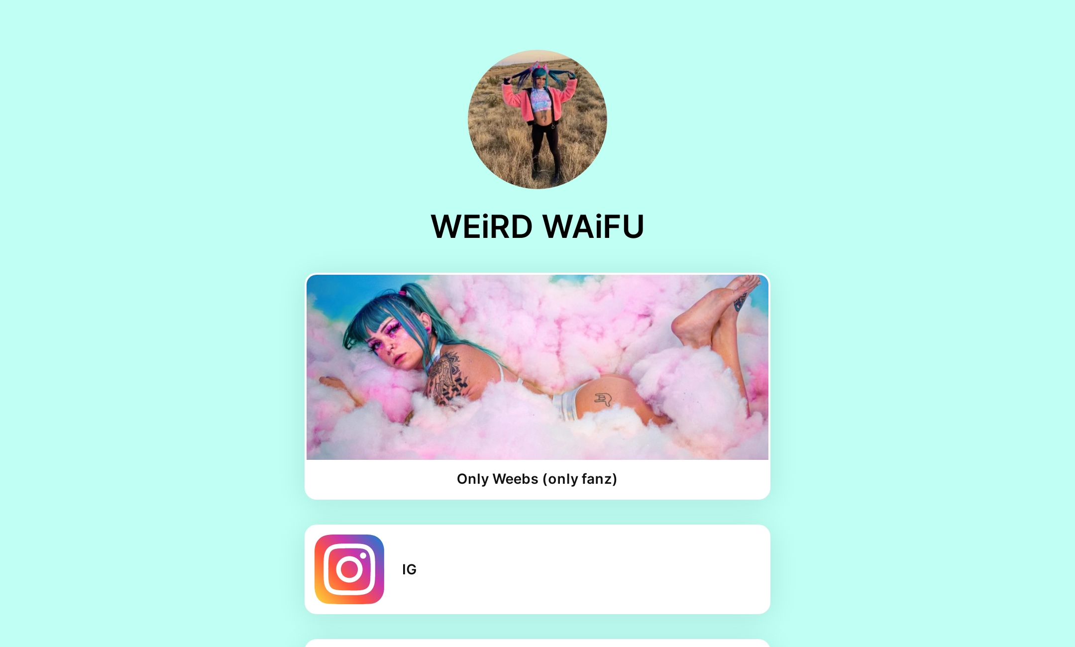 WEiRD WAiFU 's Flowpage