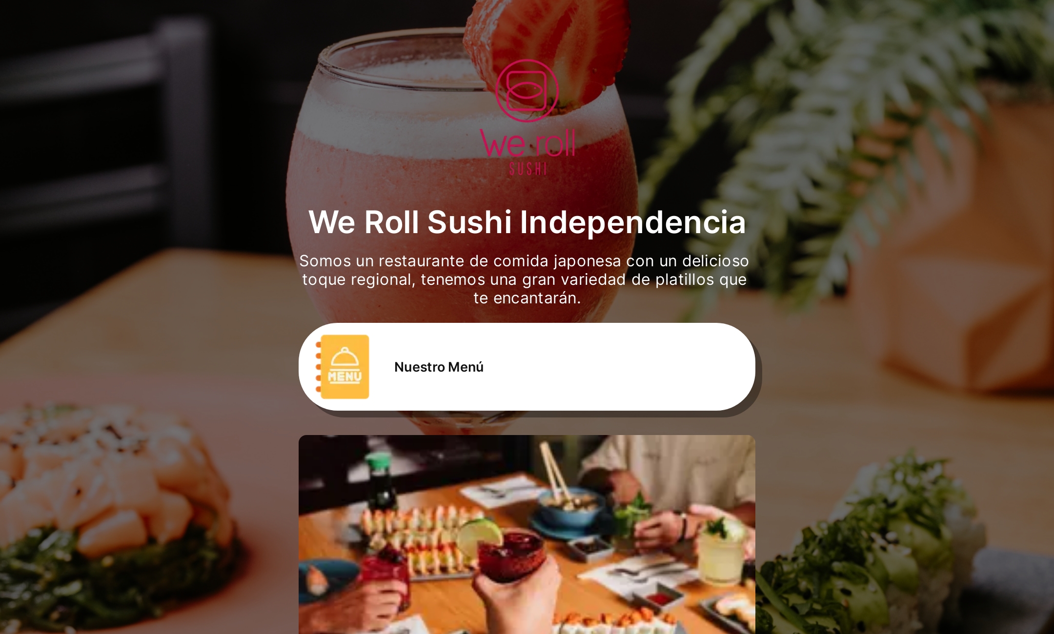 We Roll Sushi Independencia's Flowpage