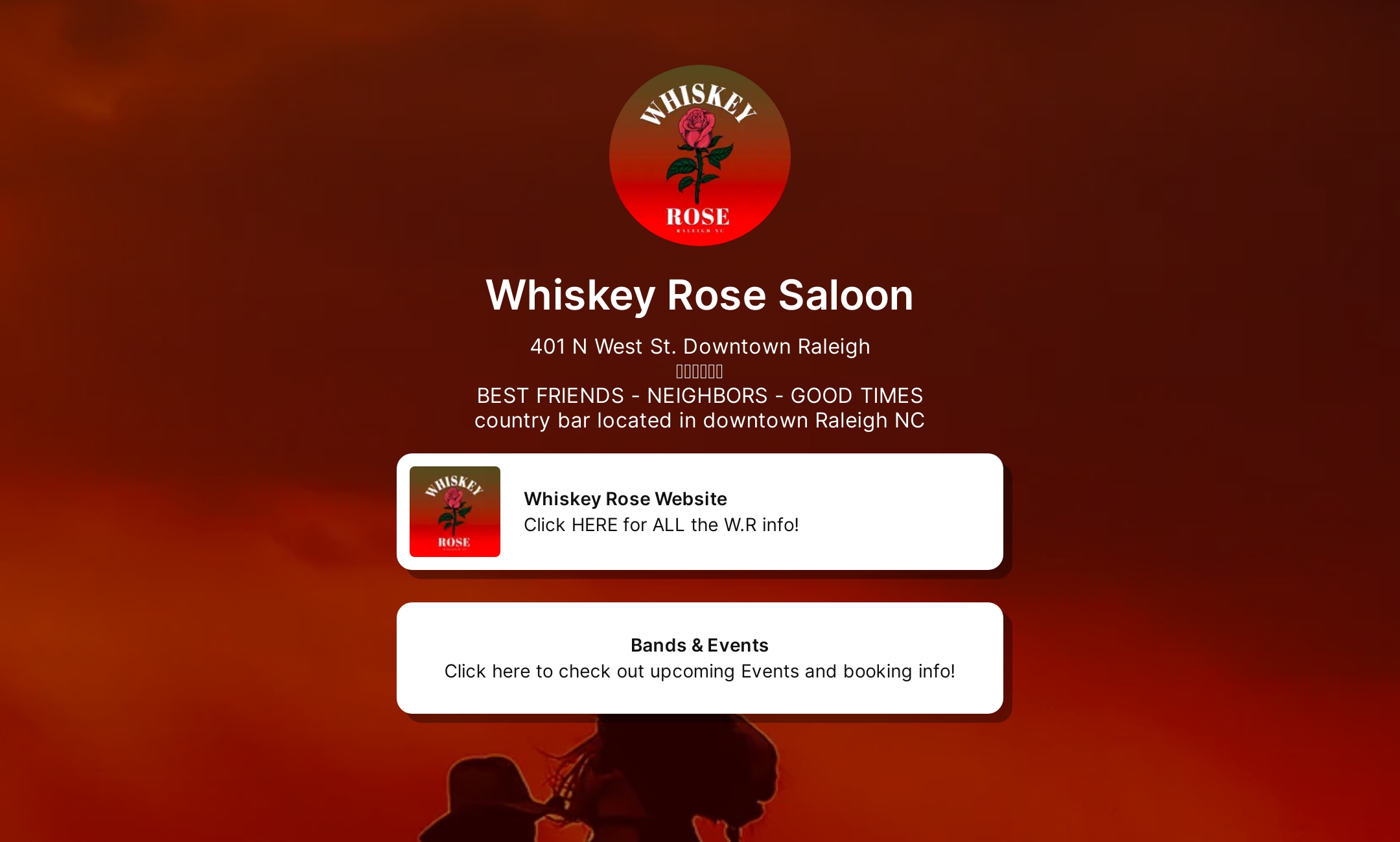 Whiskey Rose Saloon's Flowpage