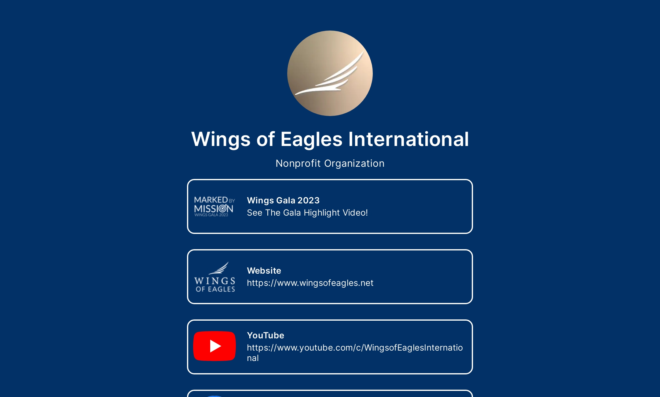 Wings of Eagles International's Flowpage