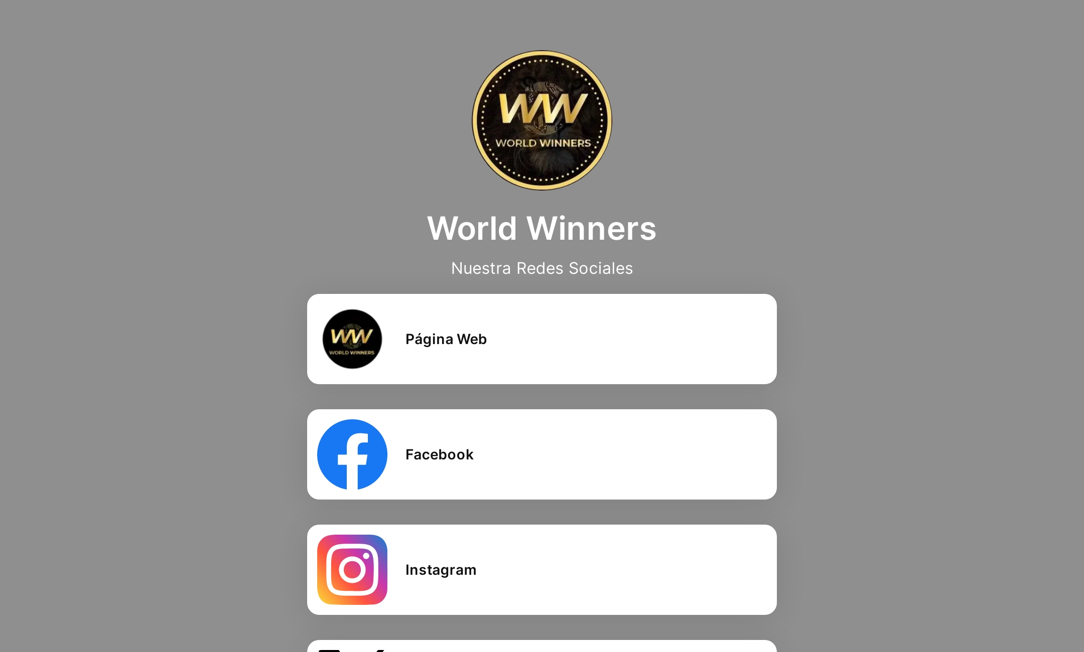World Winners' Flowpage