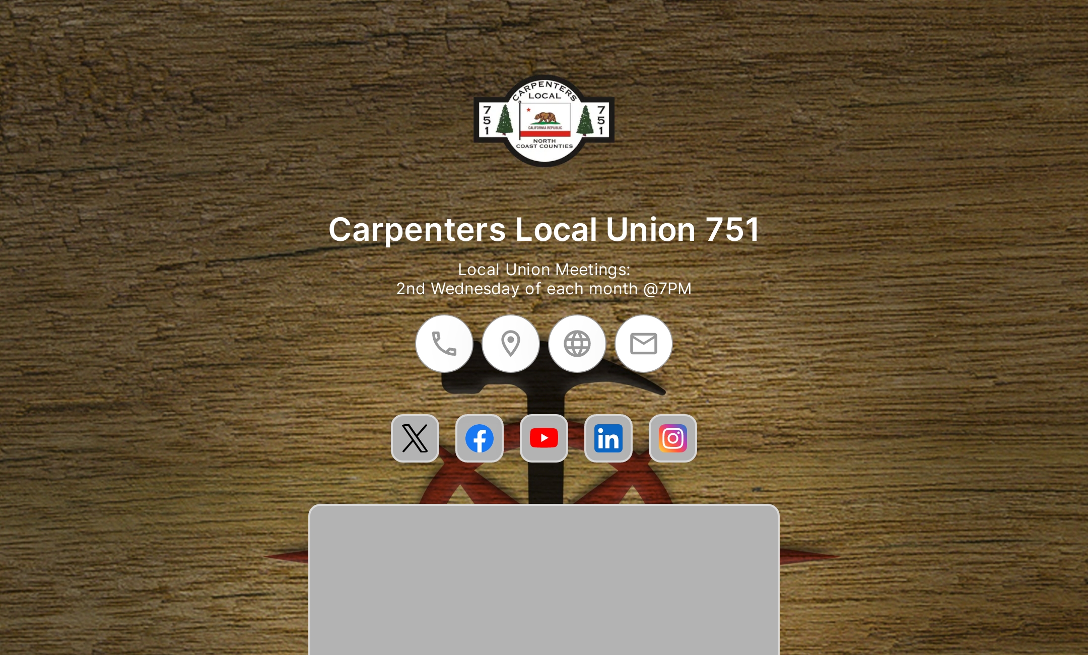 Carpenters Local Union 751's Flowpage