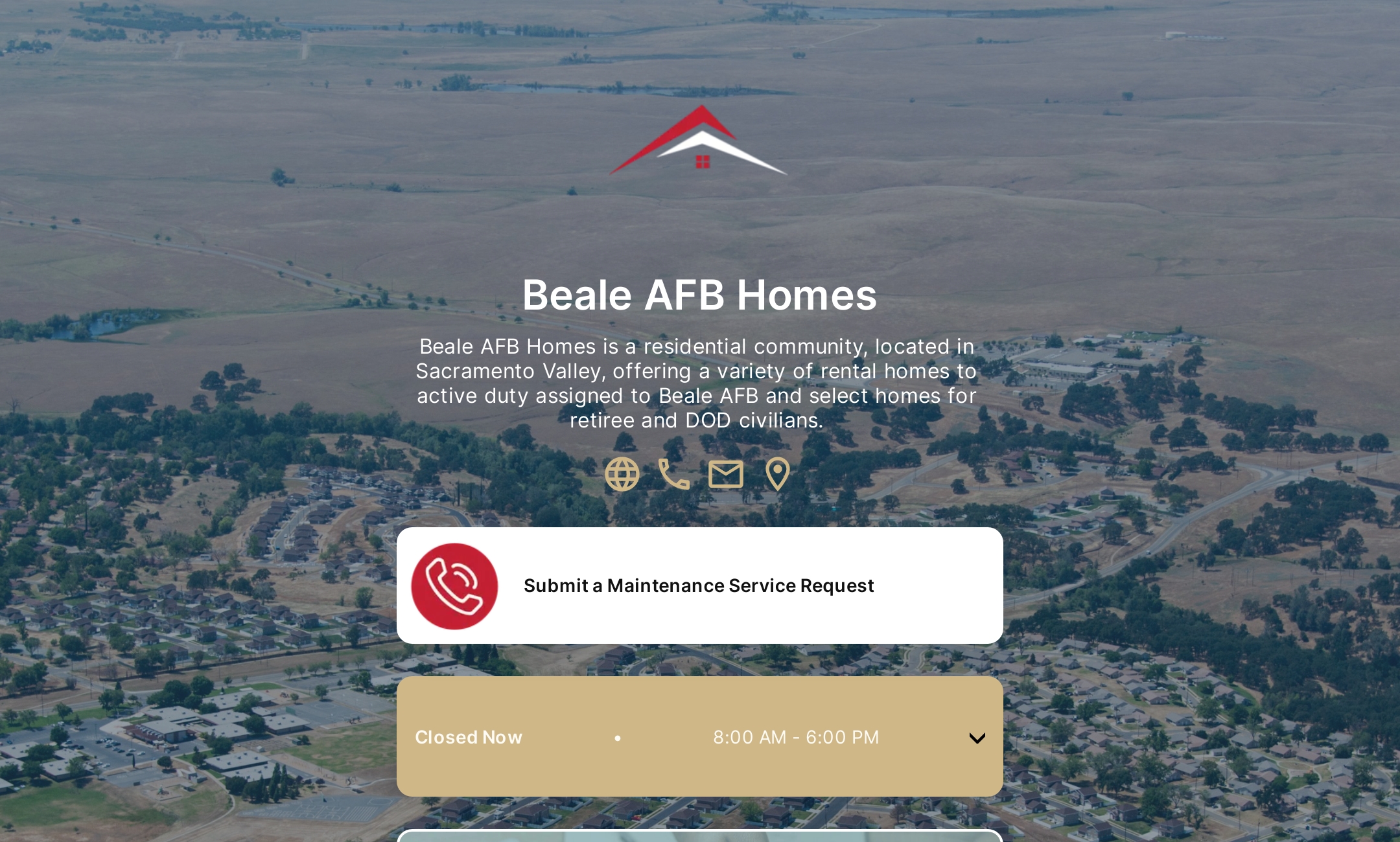 Beale AFB Homes' Flowpage