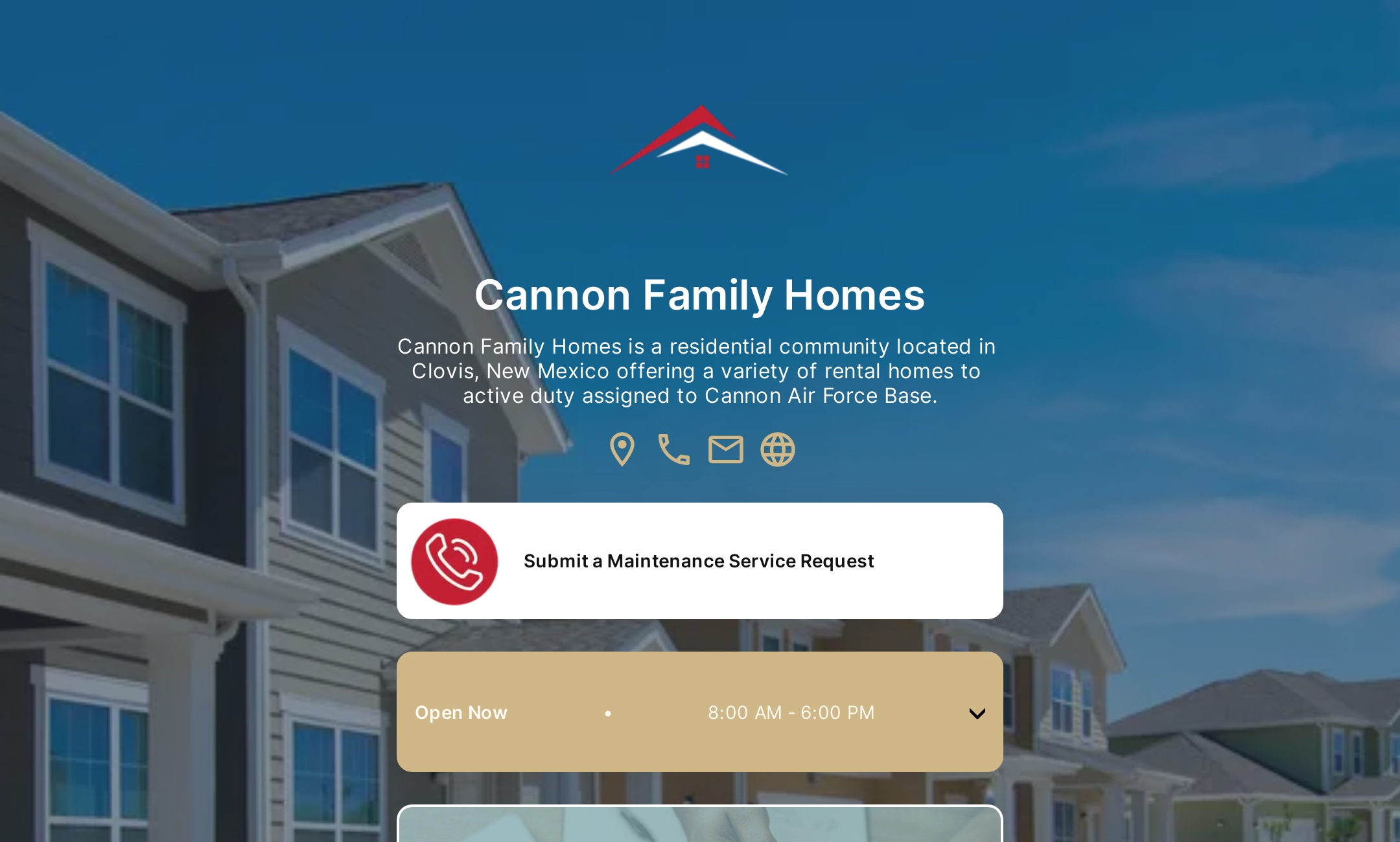 Cannon Family Homes' Flowpage