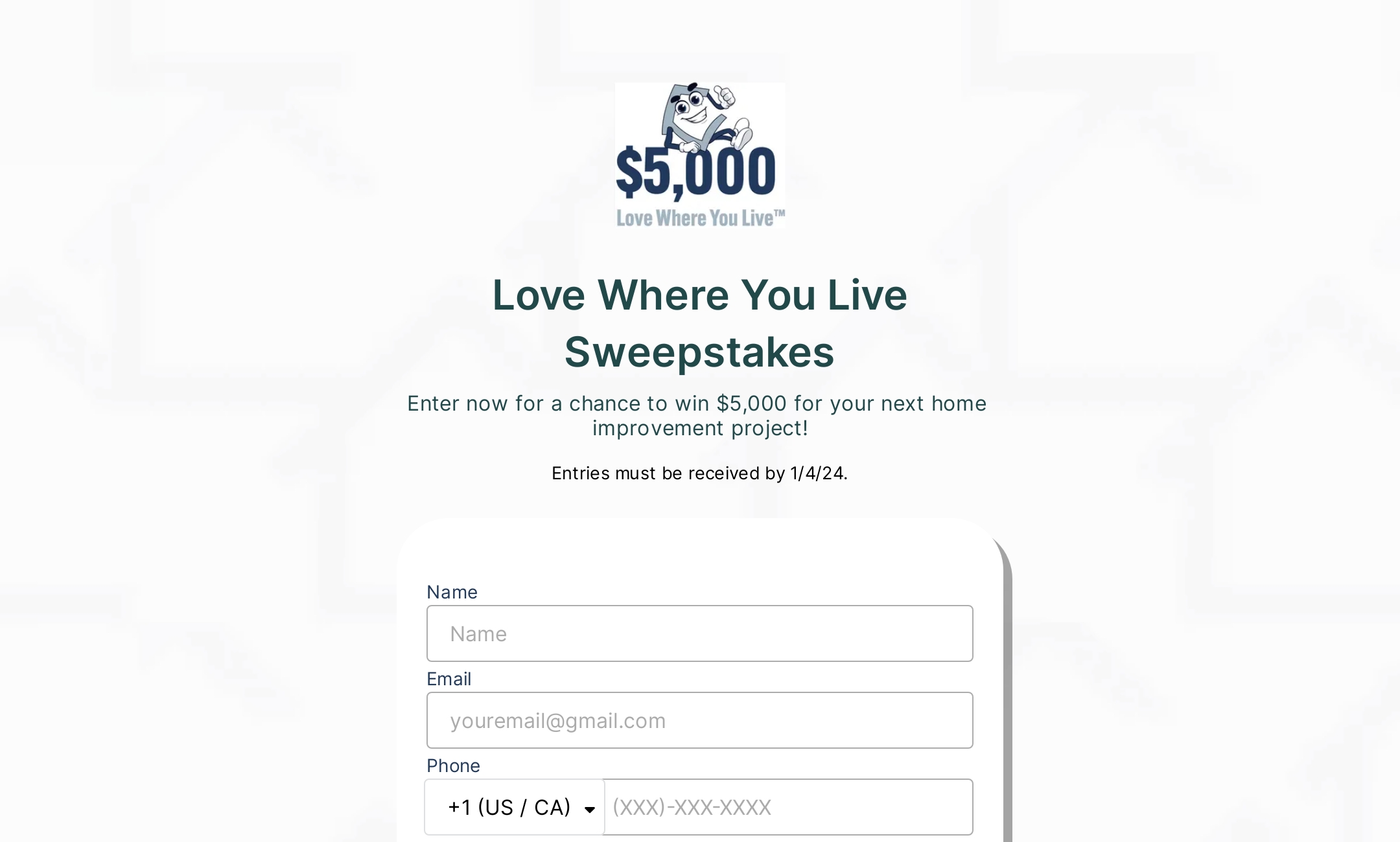 Marketplace by TheHomeMag $5 000 Sweepstakes