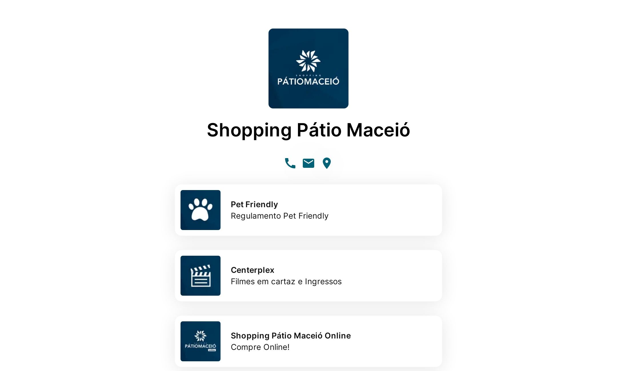 Shopping Pátio Maceió's Flowpage