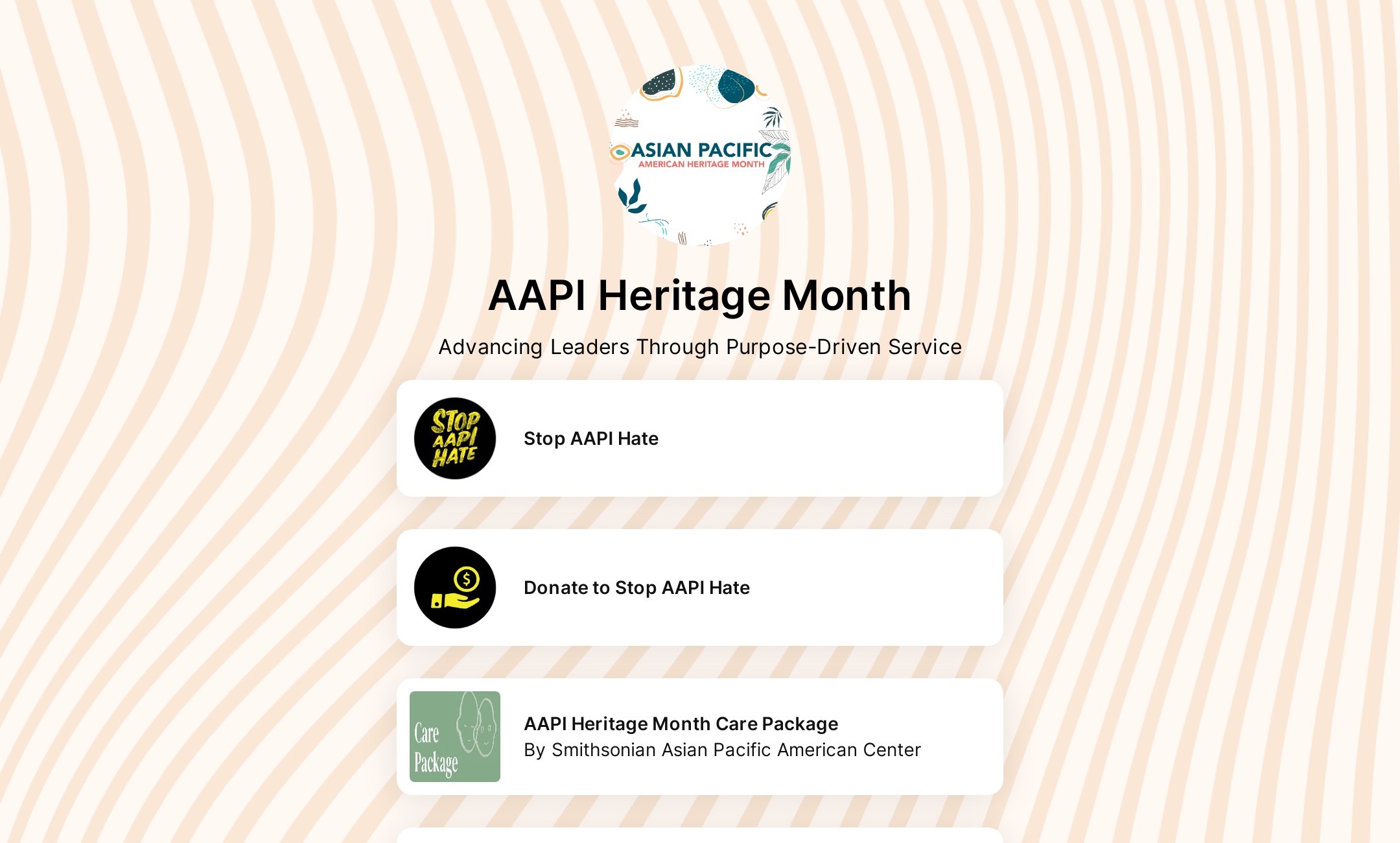 Aapi Heritage Month'S Flowpage