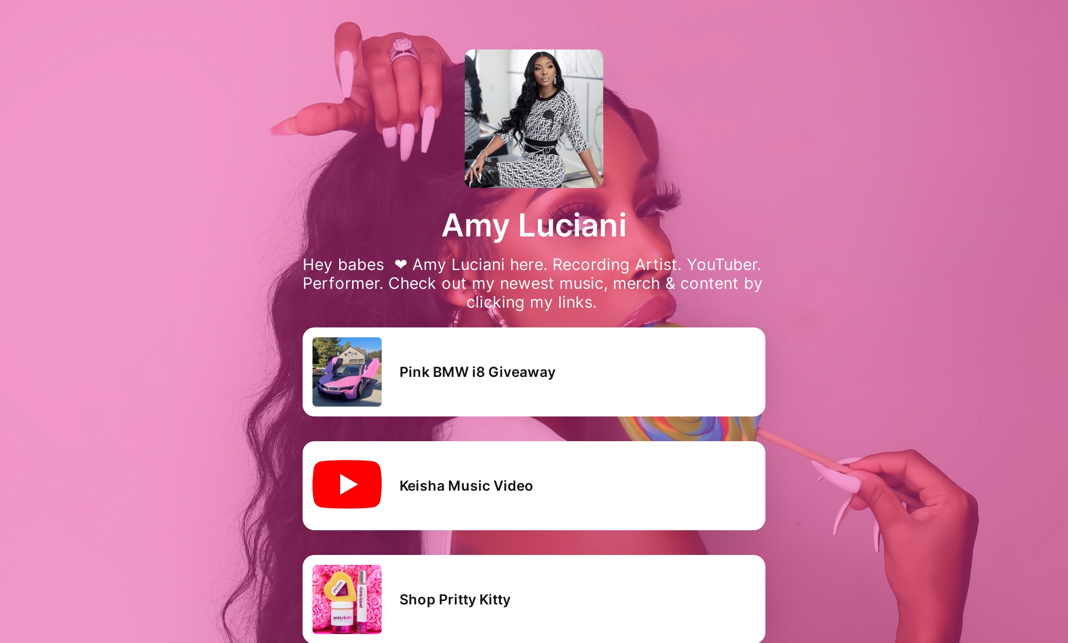 Amy Luciani's Flowpage