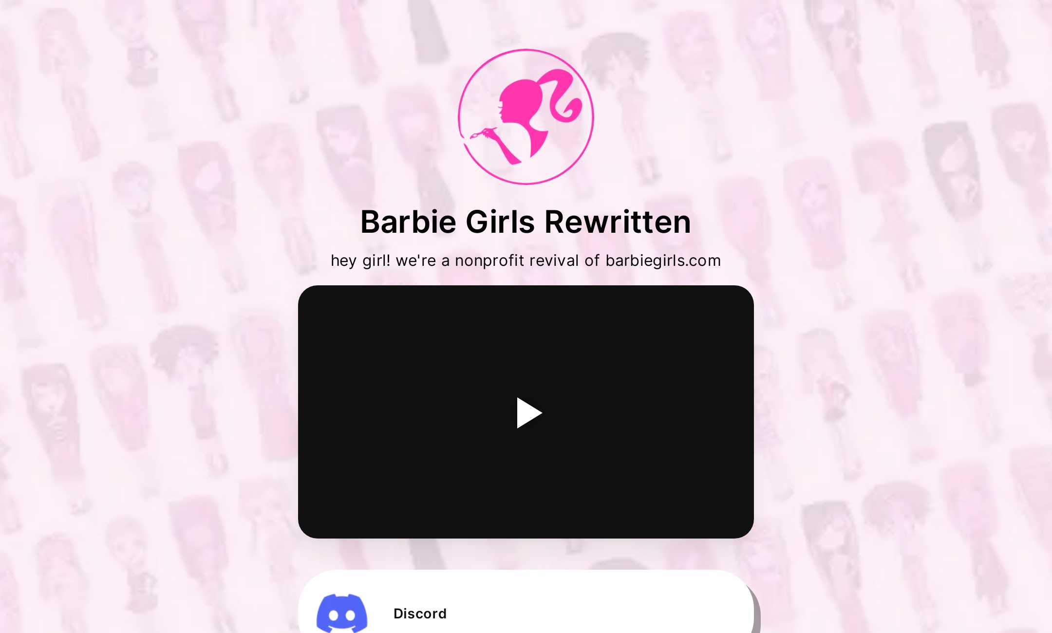 Barbie Girls Rewritten's Flowpage