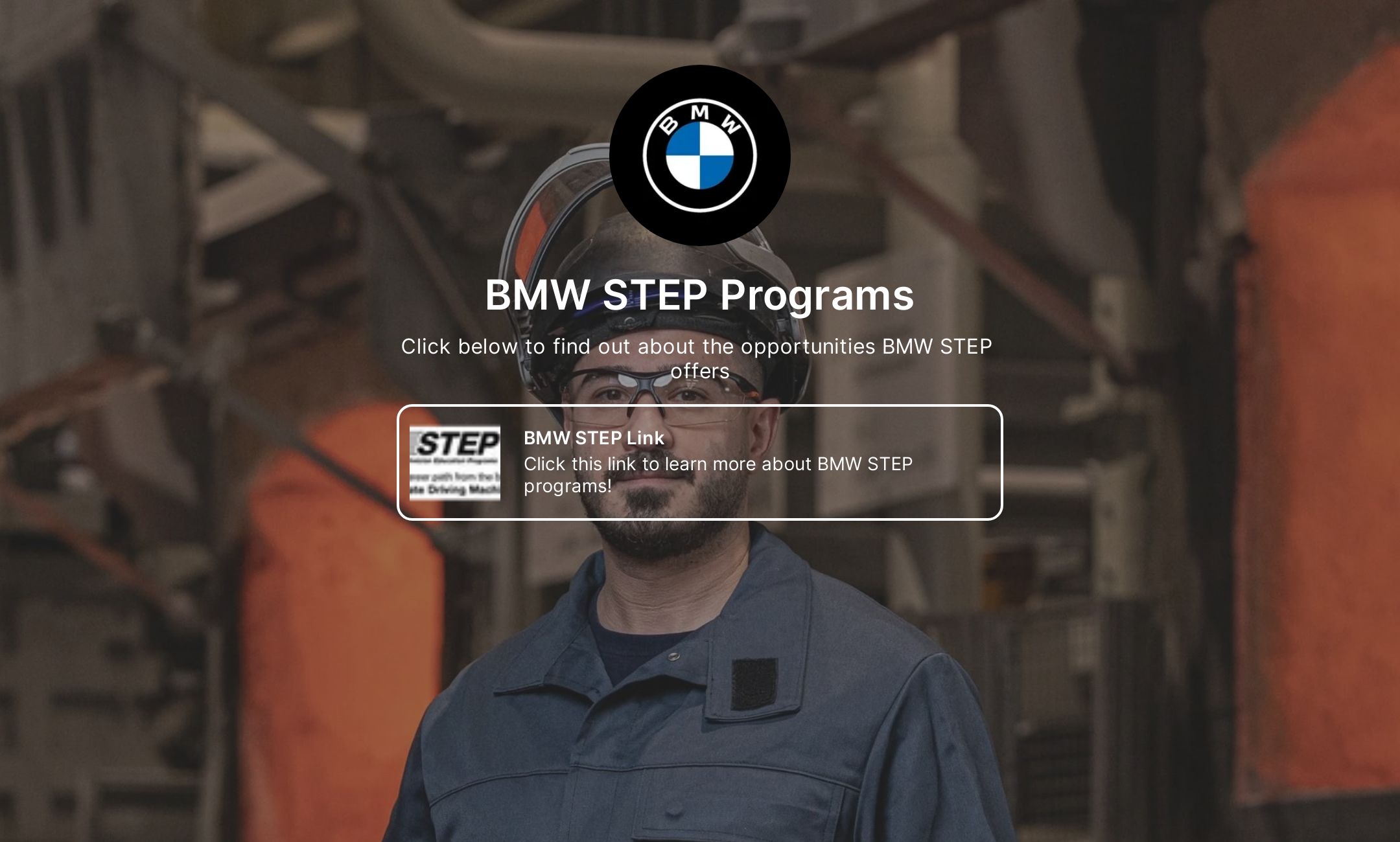 BMW STEP Programs 's Flowpage