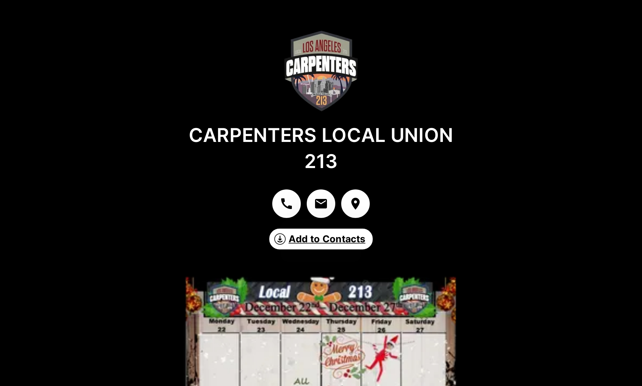 CARPENTERS LOCAL UNION 213's Flowpage