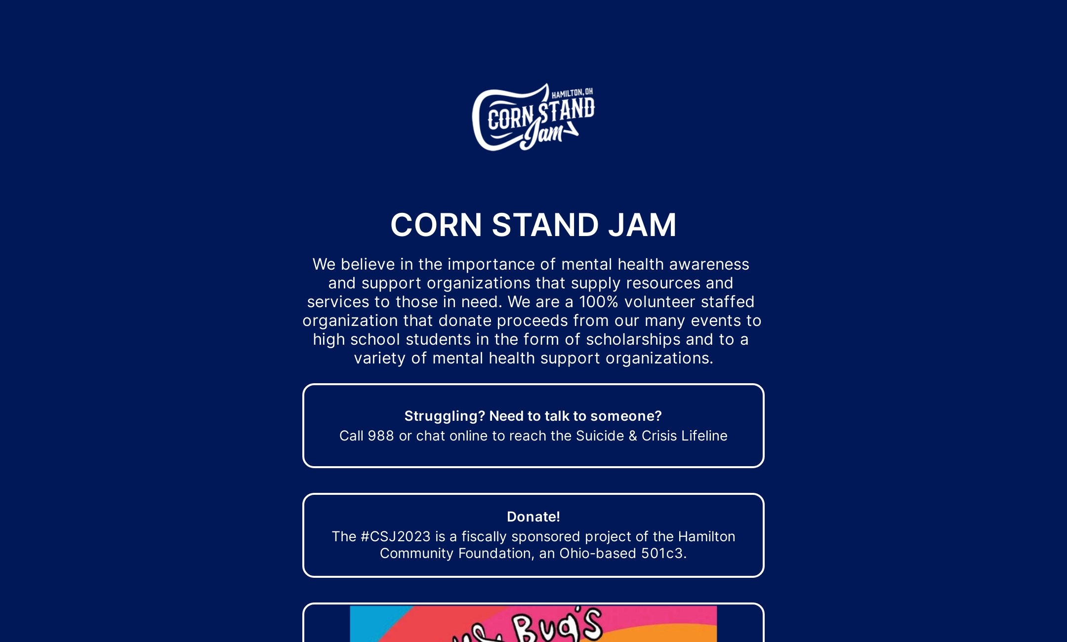 CORN STAND JAM's Flowpage