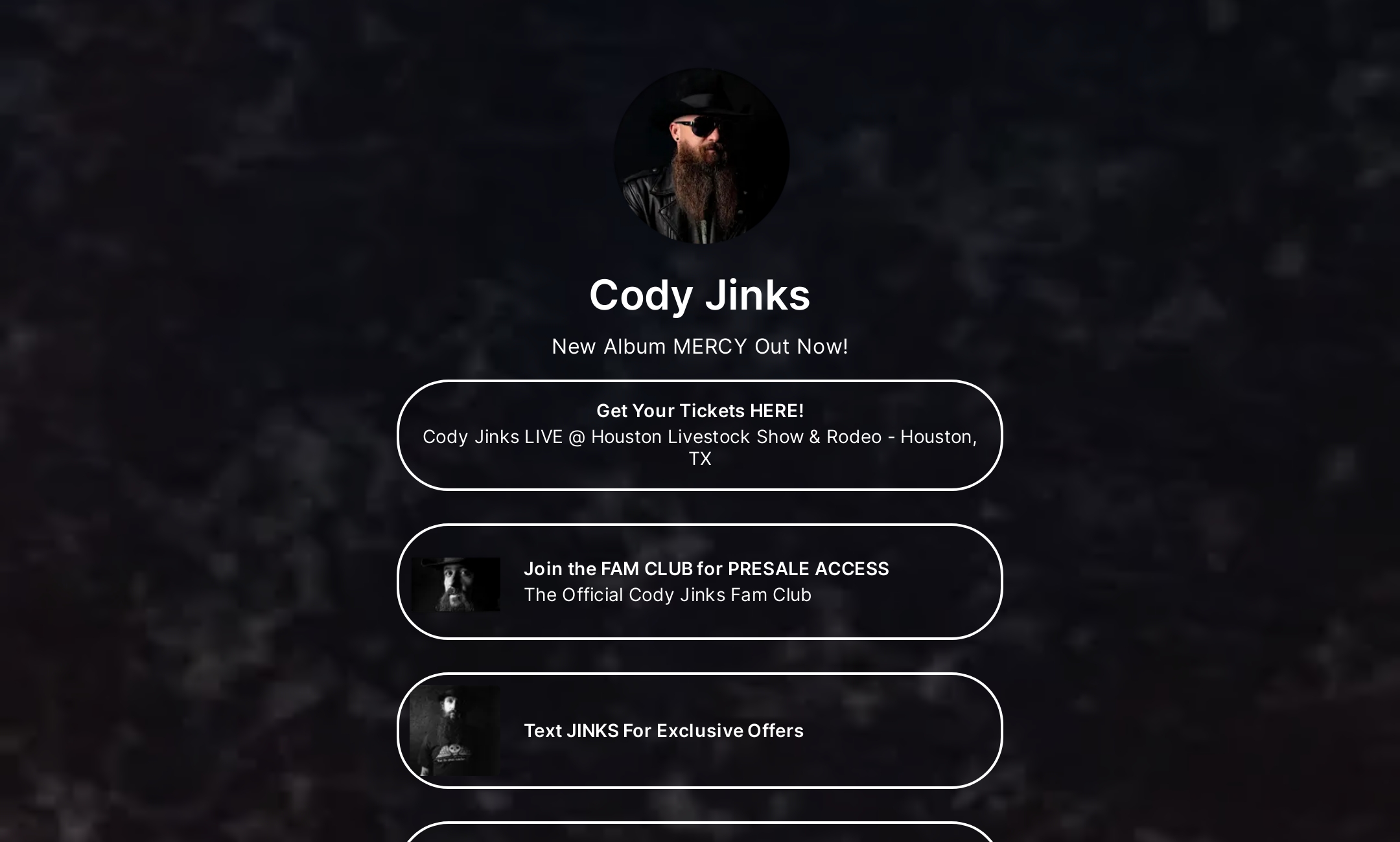 Cody Jinks' Flowpage