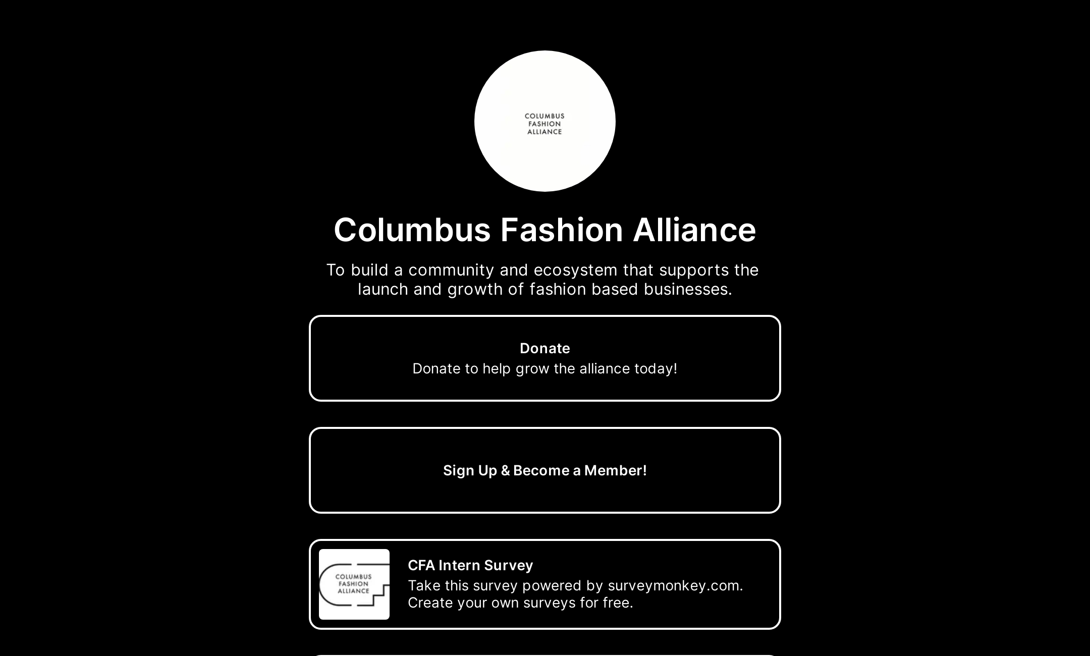 Columbus Fashion Alliance's Flowpage
