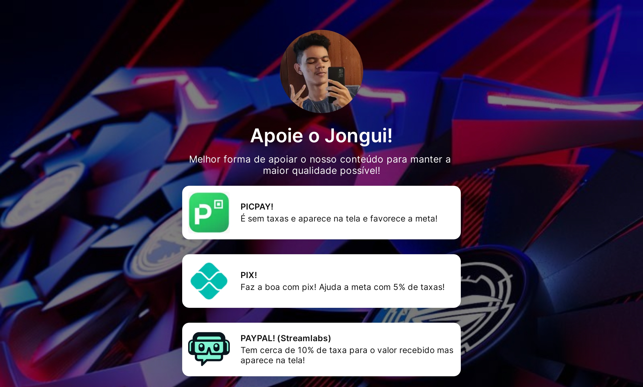 Apoie o Jongui!'s Flowpage