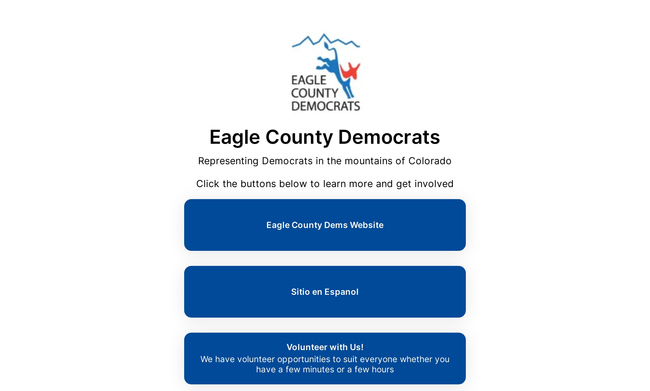 Eagle County Democrats' Flowpage