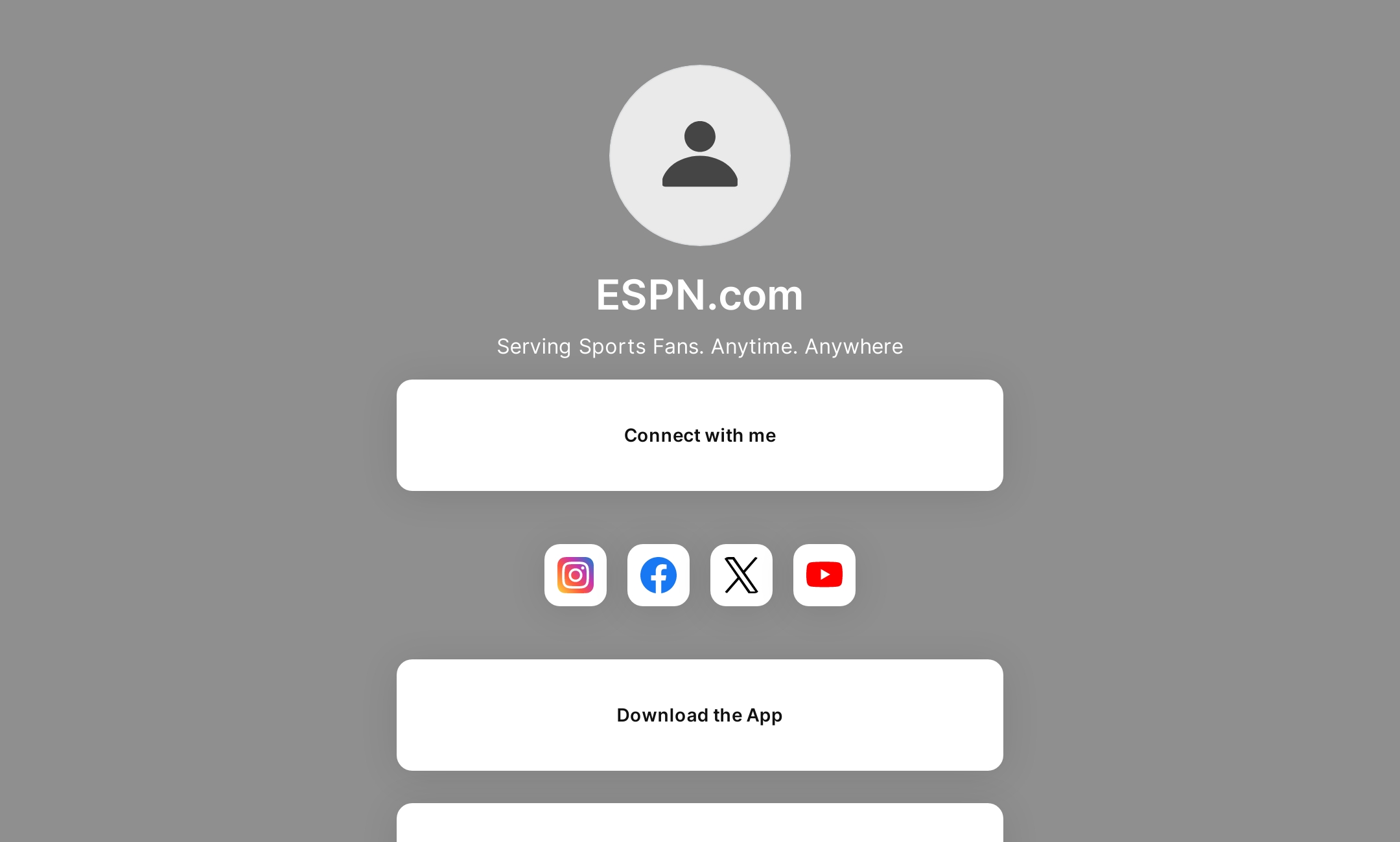 ESPN - Serving Sports Fans. Anytime. Anywhere.