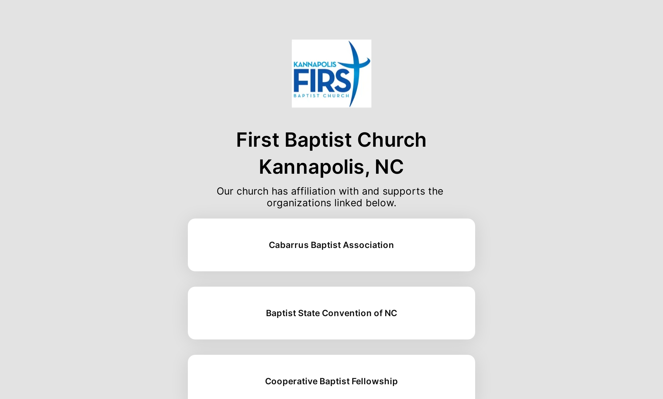 First Baptist Church Kannapolis, NC's Flowpage