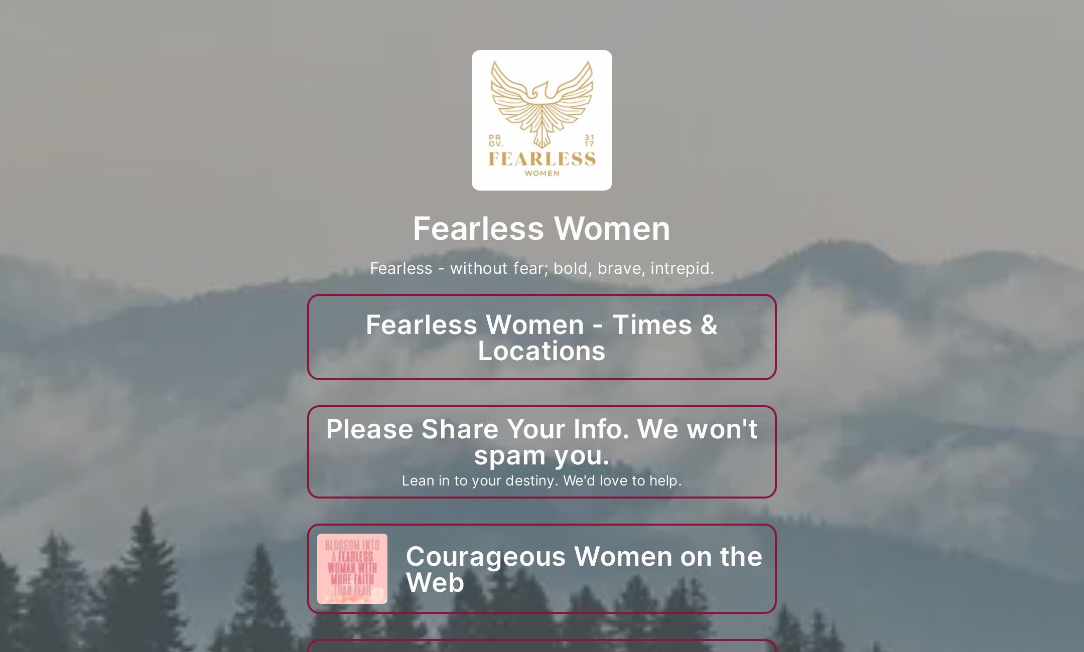 Fearless Womens Flowpage 