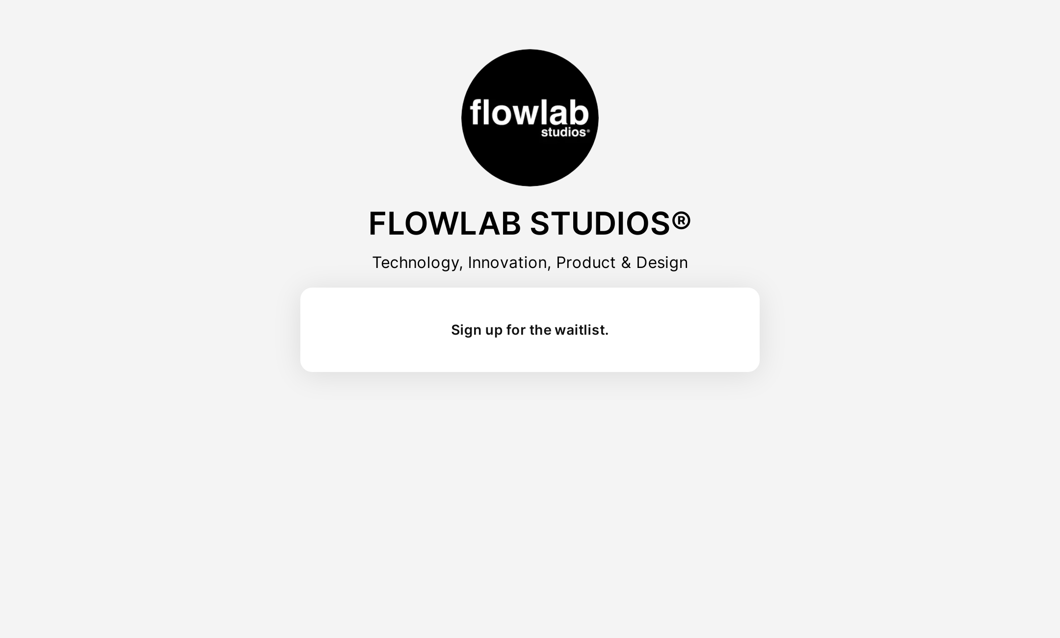 FLOWLAB STUDIOS®'s Flowpage