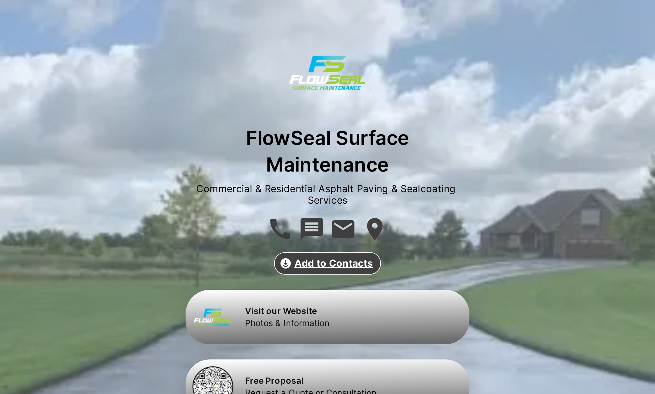 FlowSeal Surface Maintenance's Flowpage