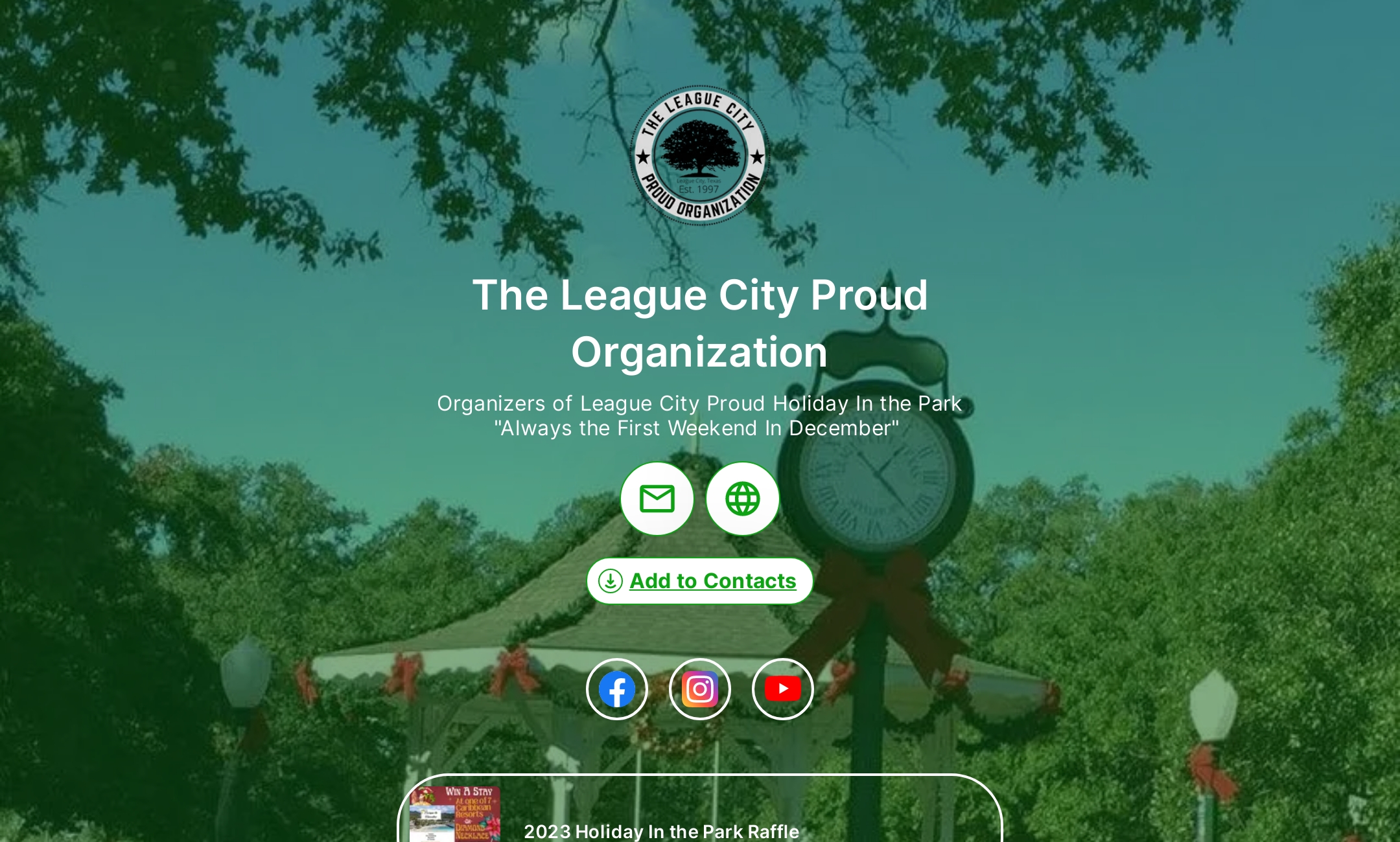 League City Proud Organization's Flowpage