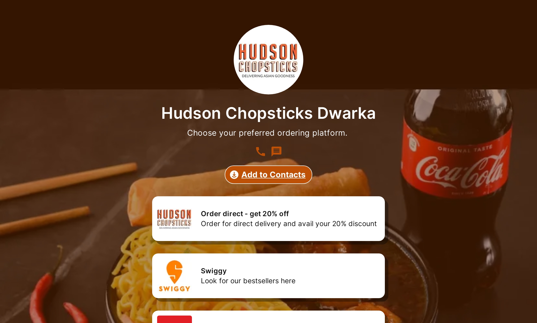 Hudson Chopsticks Dwarka's Flowpage