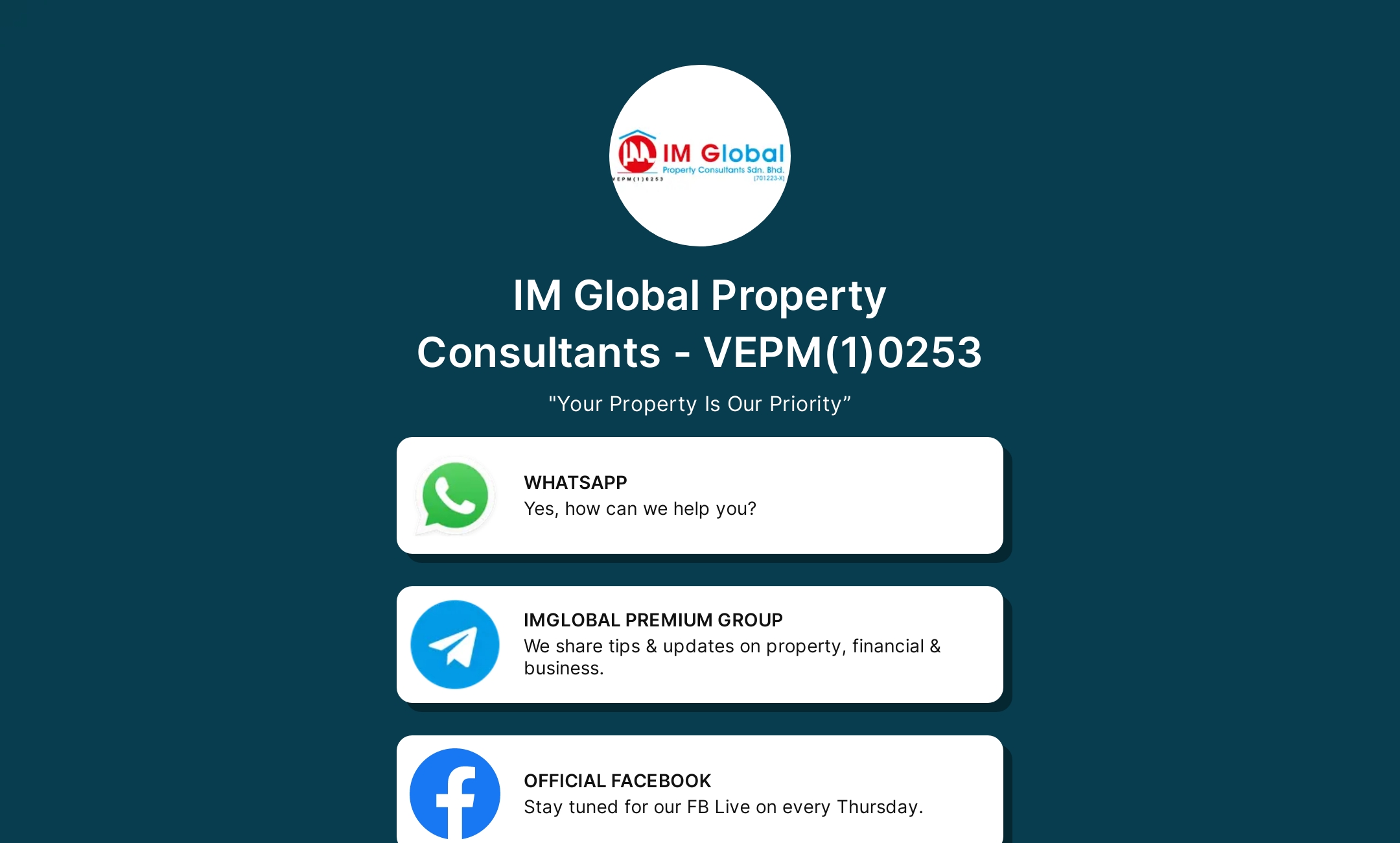 IM Global Property Consultants VEPM(1)0253's Flowpage