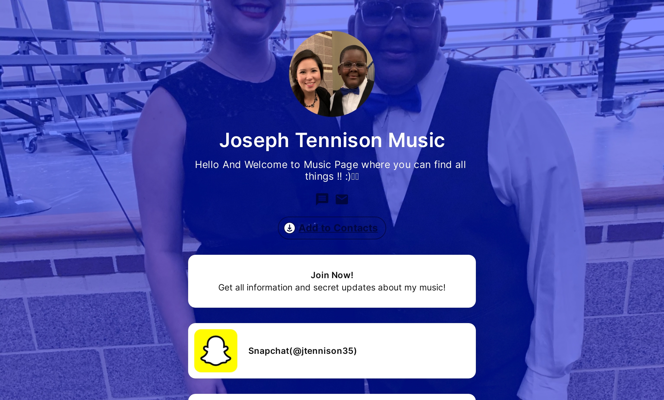 Joseph Tennison Music 's Flowpage