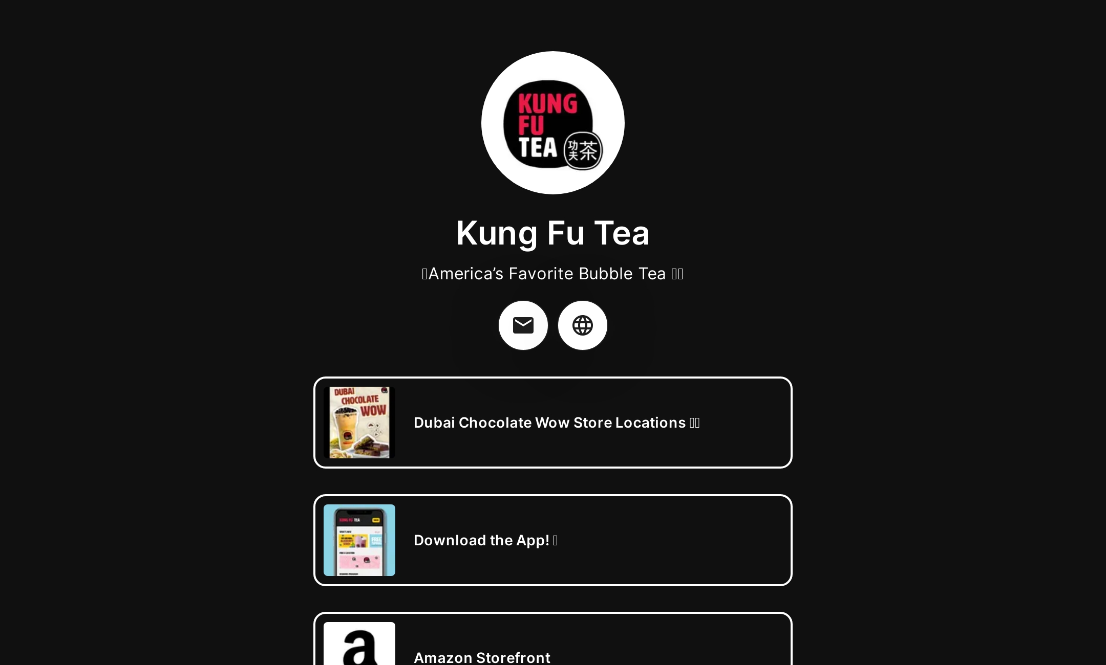 Kung Fu Tea's Flowpage