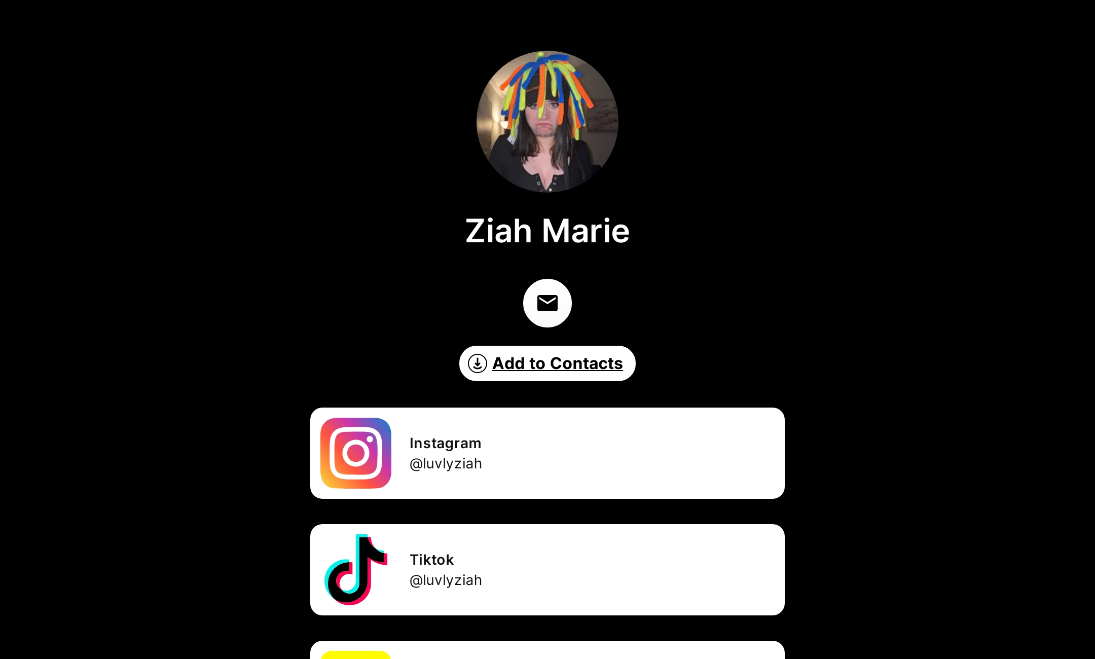 Ziah Marie's Flowpage