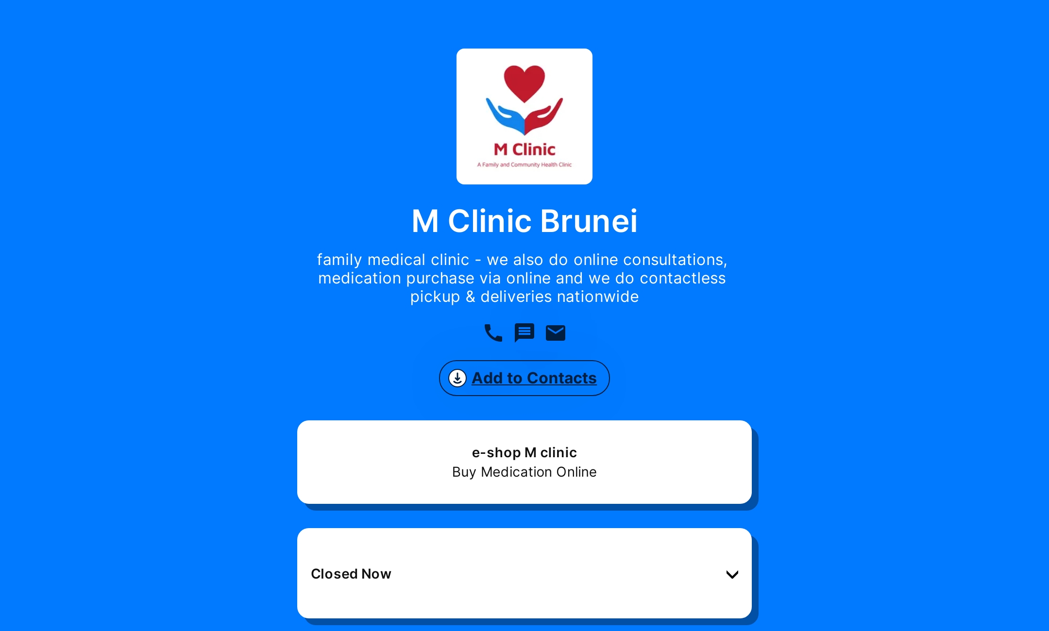 M Clinic Brunei's Flowpage