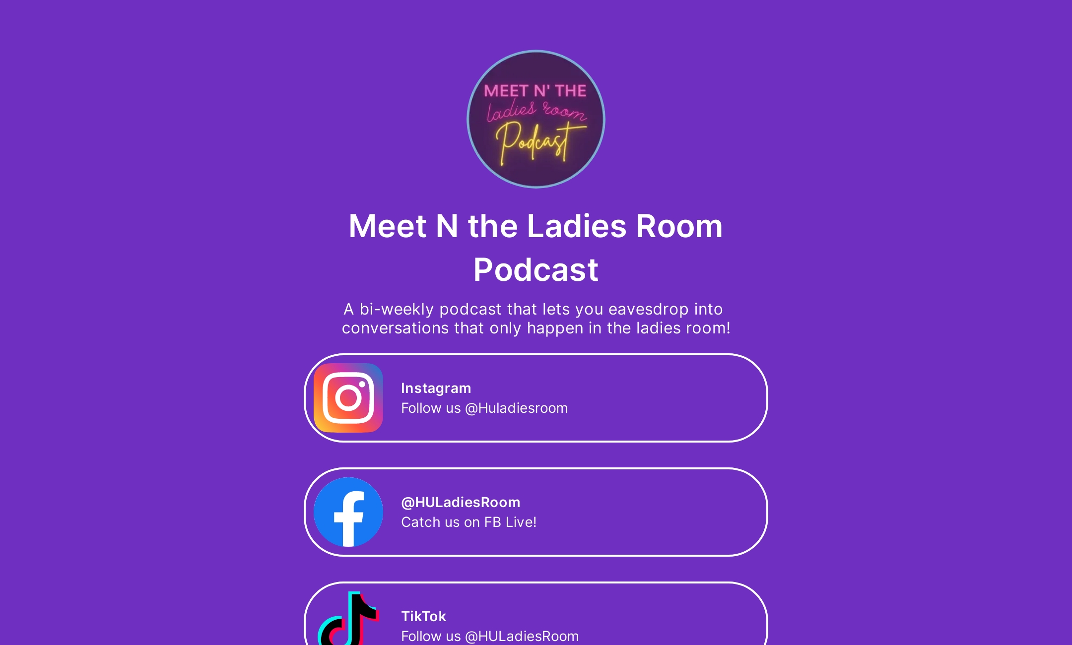 Meet N the Ladies Room Podcast's Flowpage